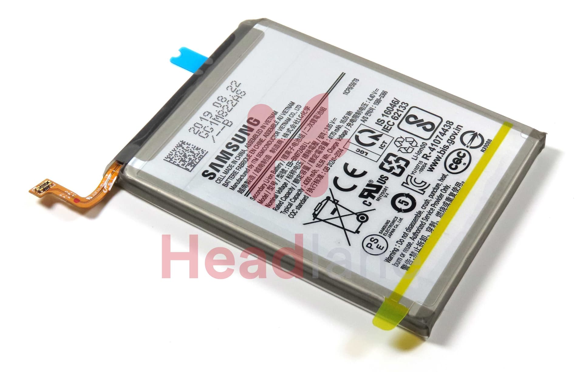 Samsung SM-N975 Galaxy Note 10+ / Note 10 Plus EB-BN972ABU Internal Battery (No Box) - GH82-20814A-NB - Samsung Replacement Part