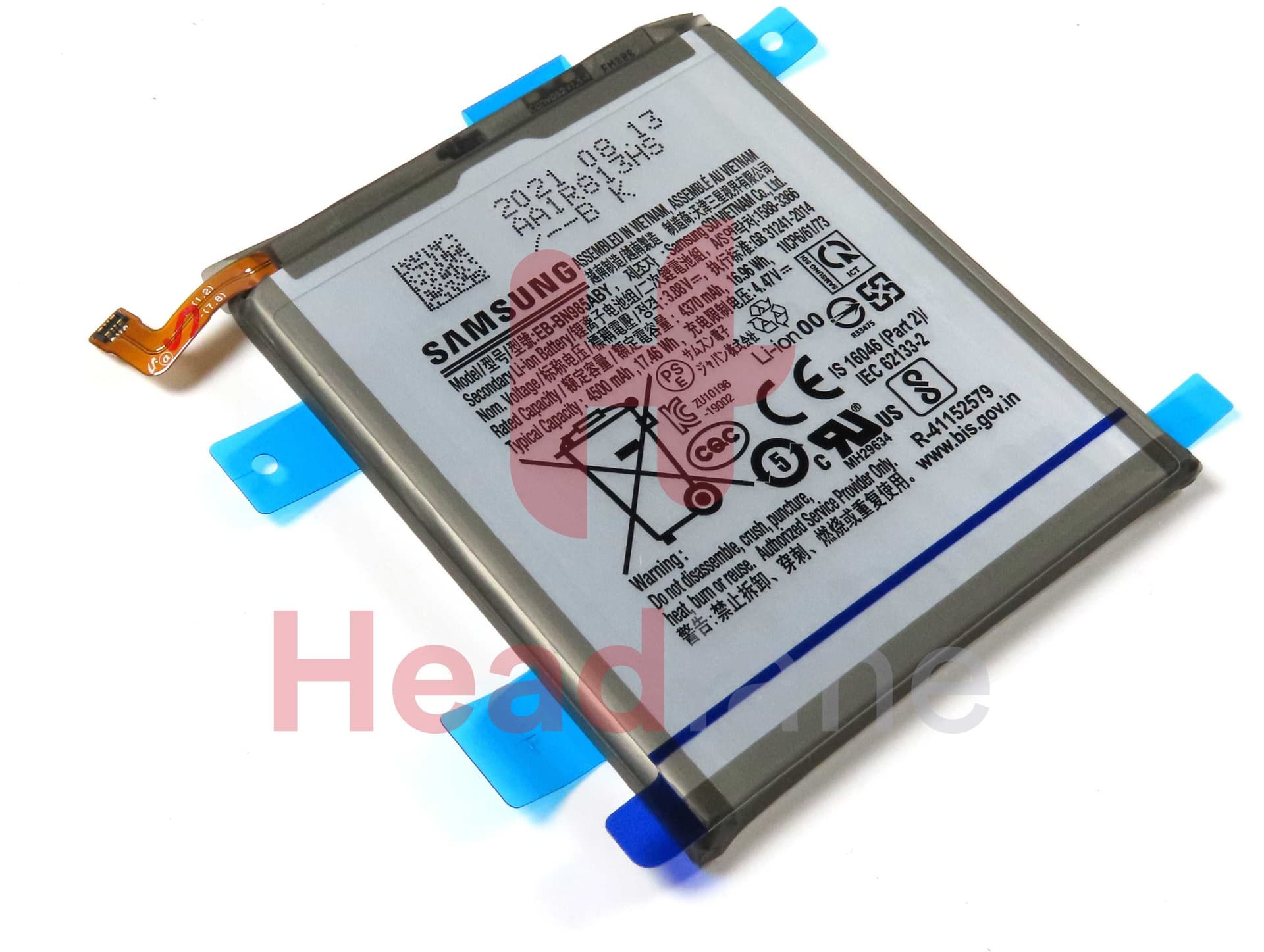 Samsung SM-N986 Galaxy Note 20 Ultra 5G EB-BN985ABY Internal Battery (No Box) - GH82-23333A-NB - Samsung Replacement Part
