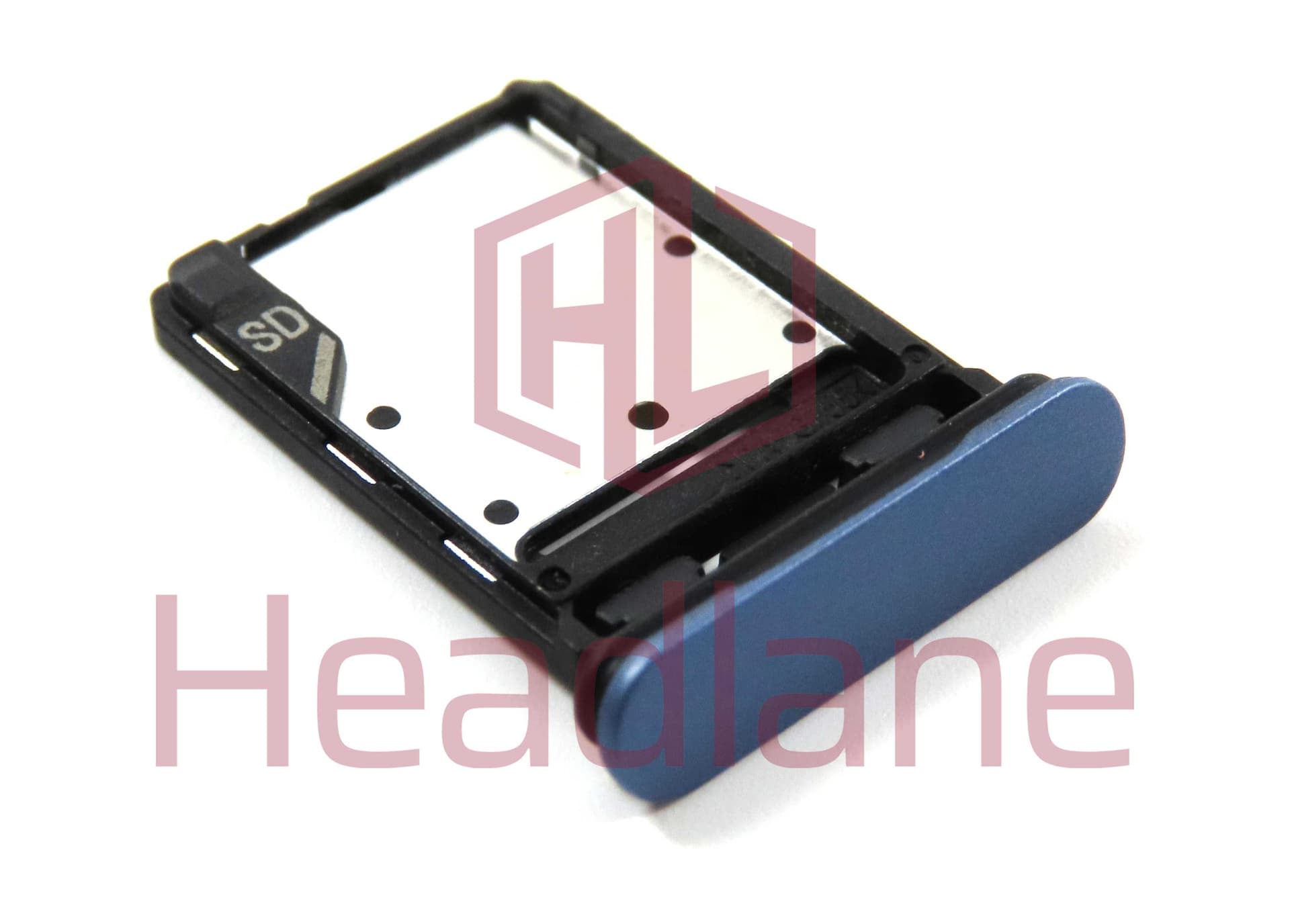 Sony XQ-DE54 Xperia 5 V SIM Card Tray - Blue - A5064792A - Sony Replacement Part
