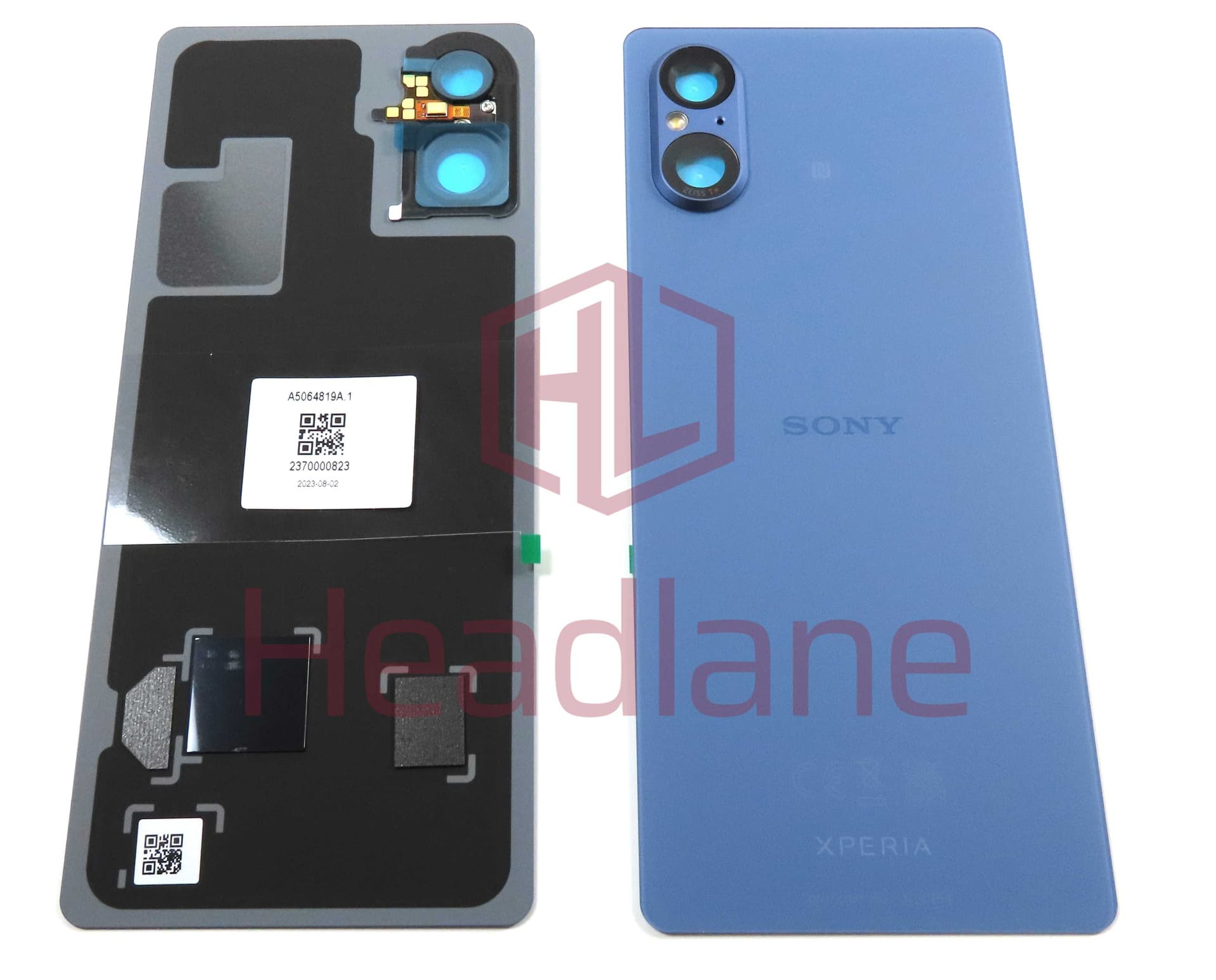 Sony XQ-DE54 Xperia 5 V Back / Battery Cover - Blue - A5064819A - Sony Replacement Part