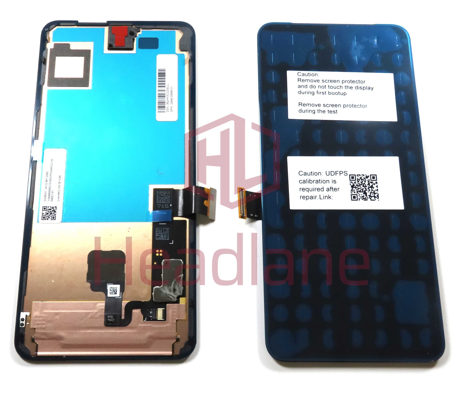 Google Pixel 8 Pro LCD Display / Screen + Touch - G949-00688-01 - Google Replacement Part