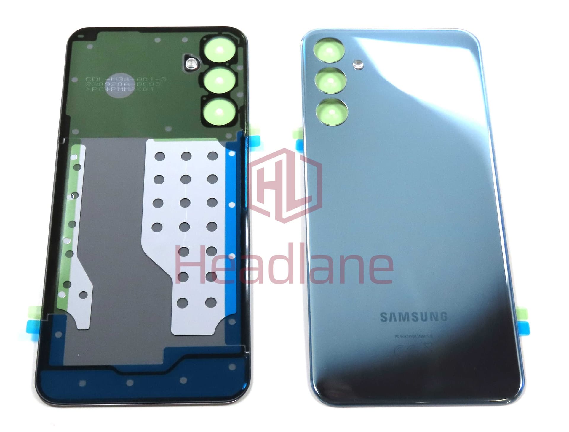 Samsung SM-M346 Galaxy M34 5G Back / Battery Cover - Blue - GH82-32998B - Samsung Replacement Part