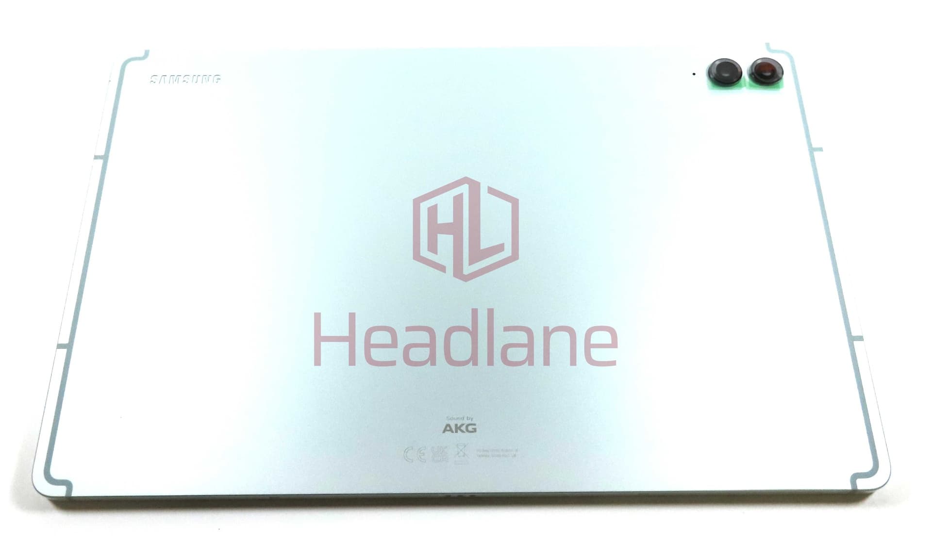 Samsung SM-X610 X616 Galaxy Tab S9 FE+ (WiFi / 5G) Back / Battery Cover - Mint - GH82-32703D - Samsung Replacement Part