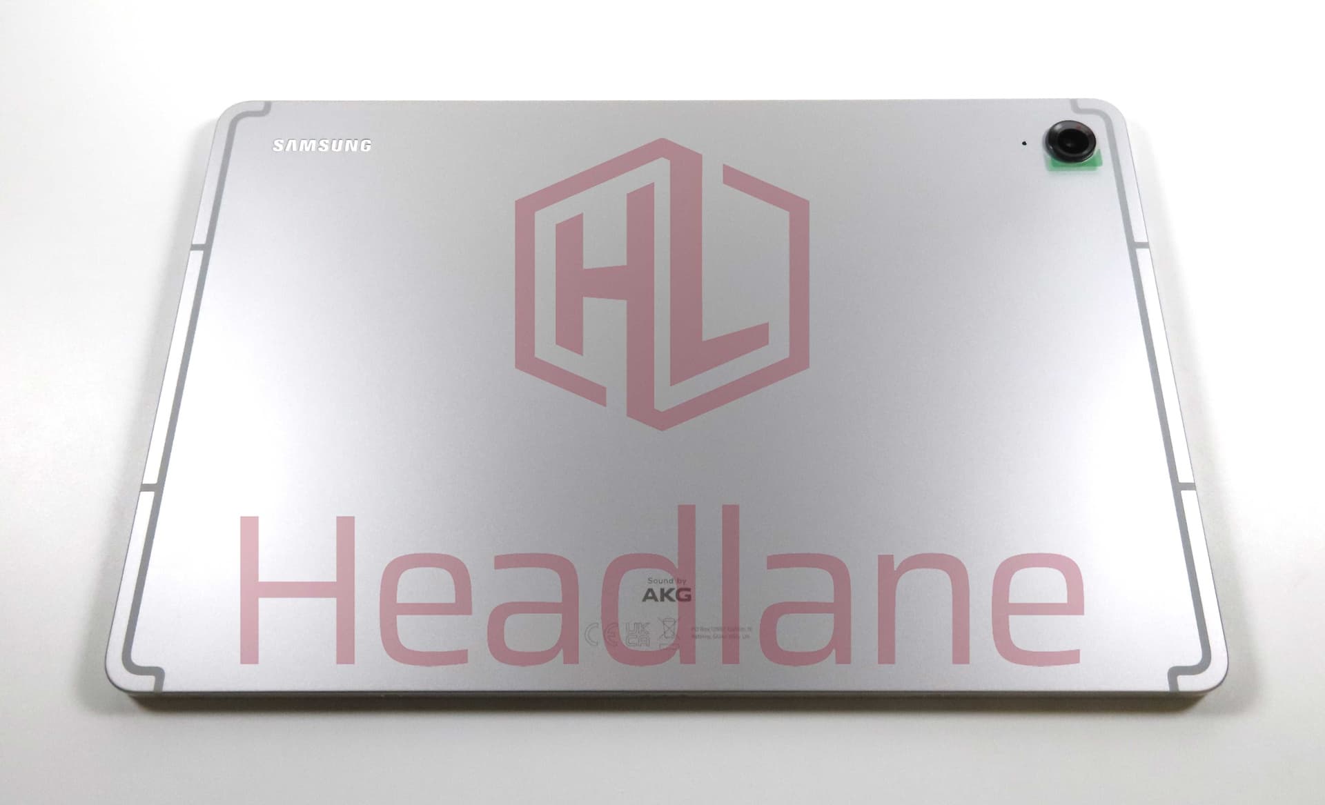 Samsung SM-X510 X516 Galaxy Tab S9 FE (WiFi/5G) Back / Battery Cover - Silver - GH82-32604B - Samsung Replacement Part