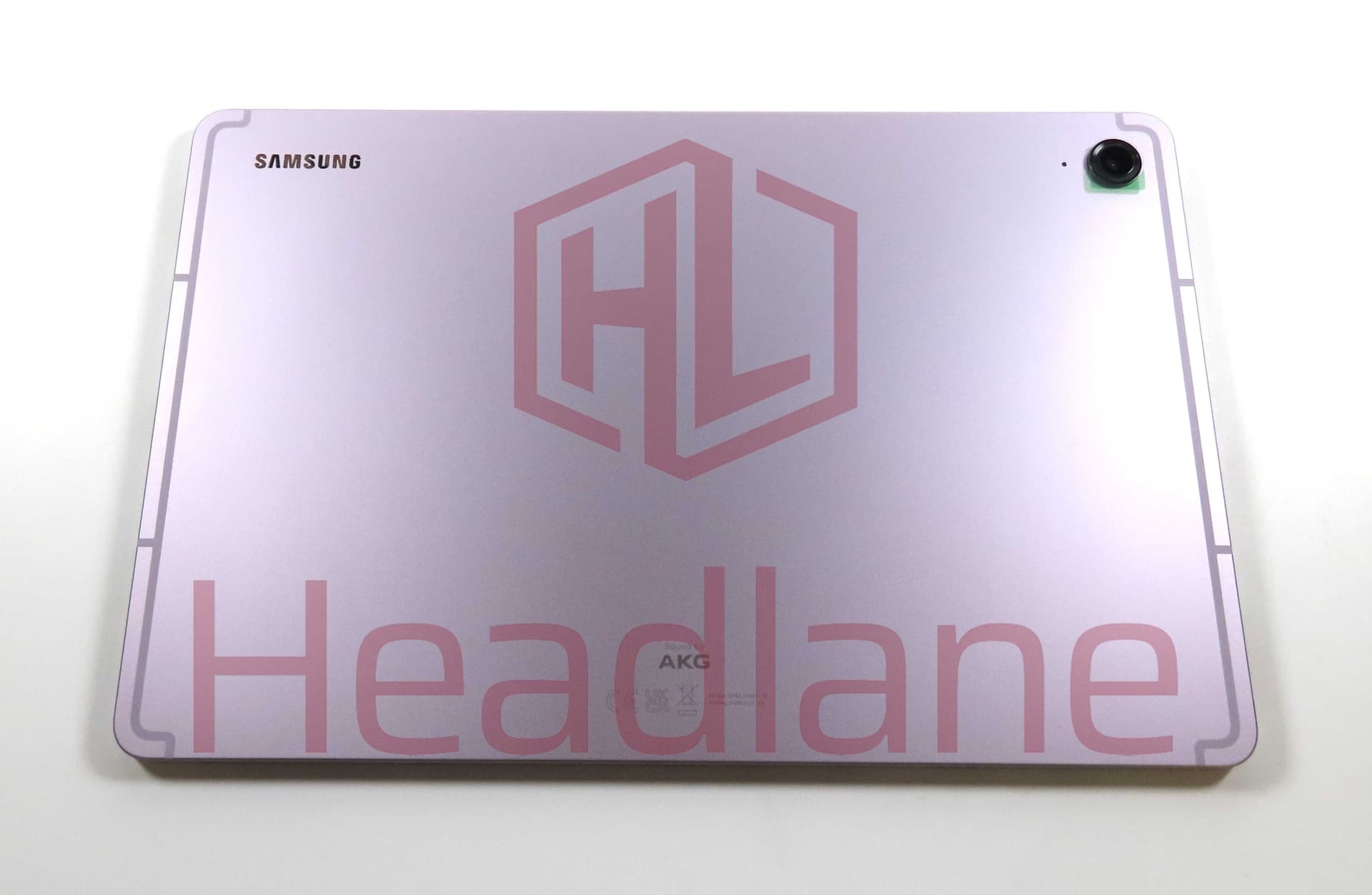 Samsung SM-X510 X516 Galaxy Tab S9 FE (WiFi/5G) Back / Battery Cover - Lavender - GH82-32604C - Samsung Replacement Part