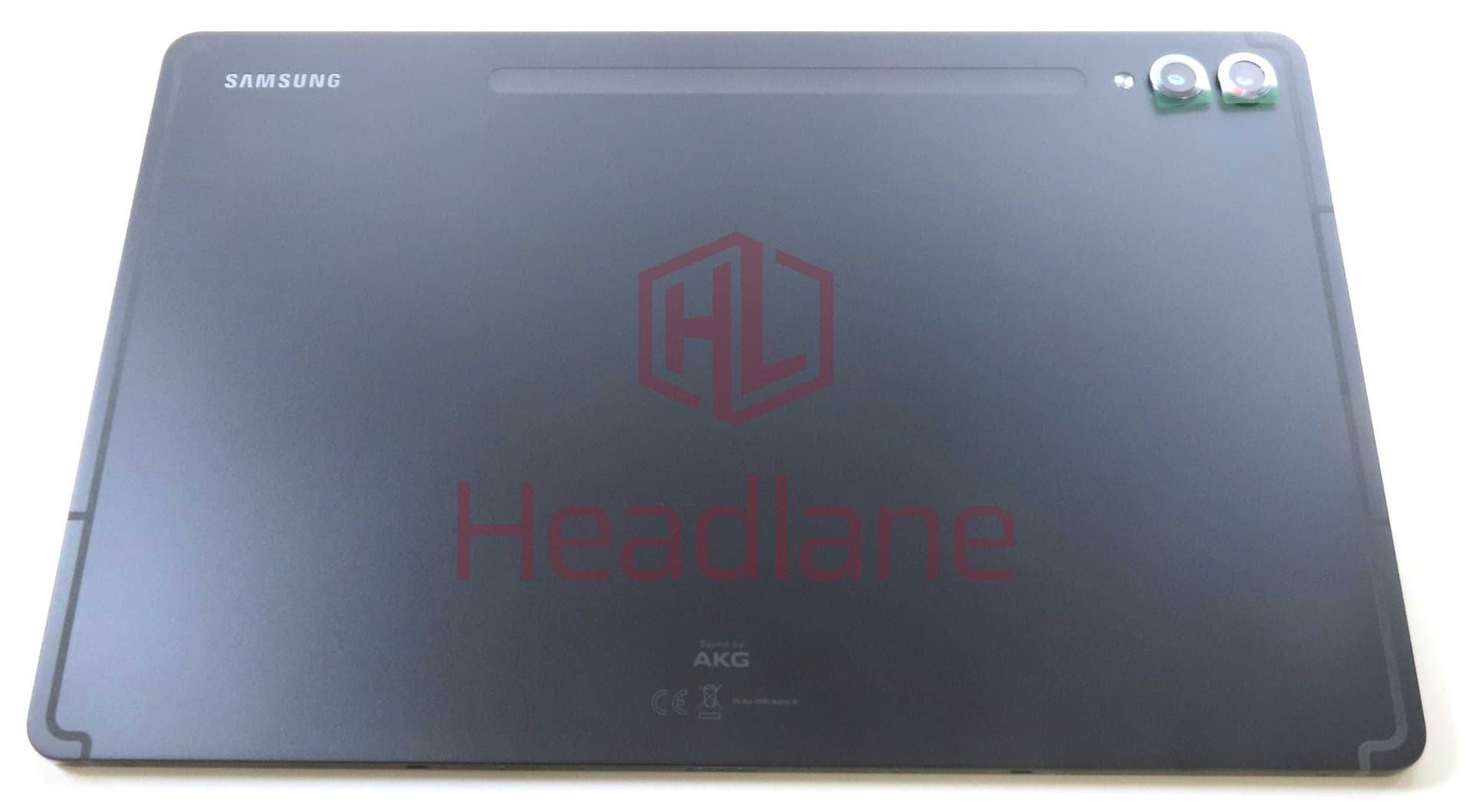 Samsung SM-X816 Galaxy Tab S9+ (5G) Back / Battery Cover - Graphite - GH82-31924A - Samsung Replacement Part