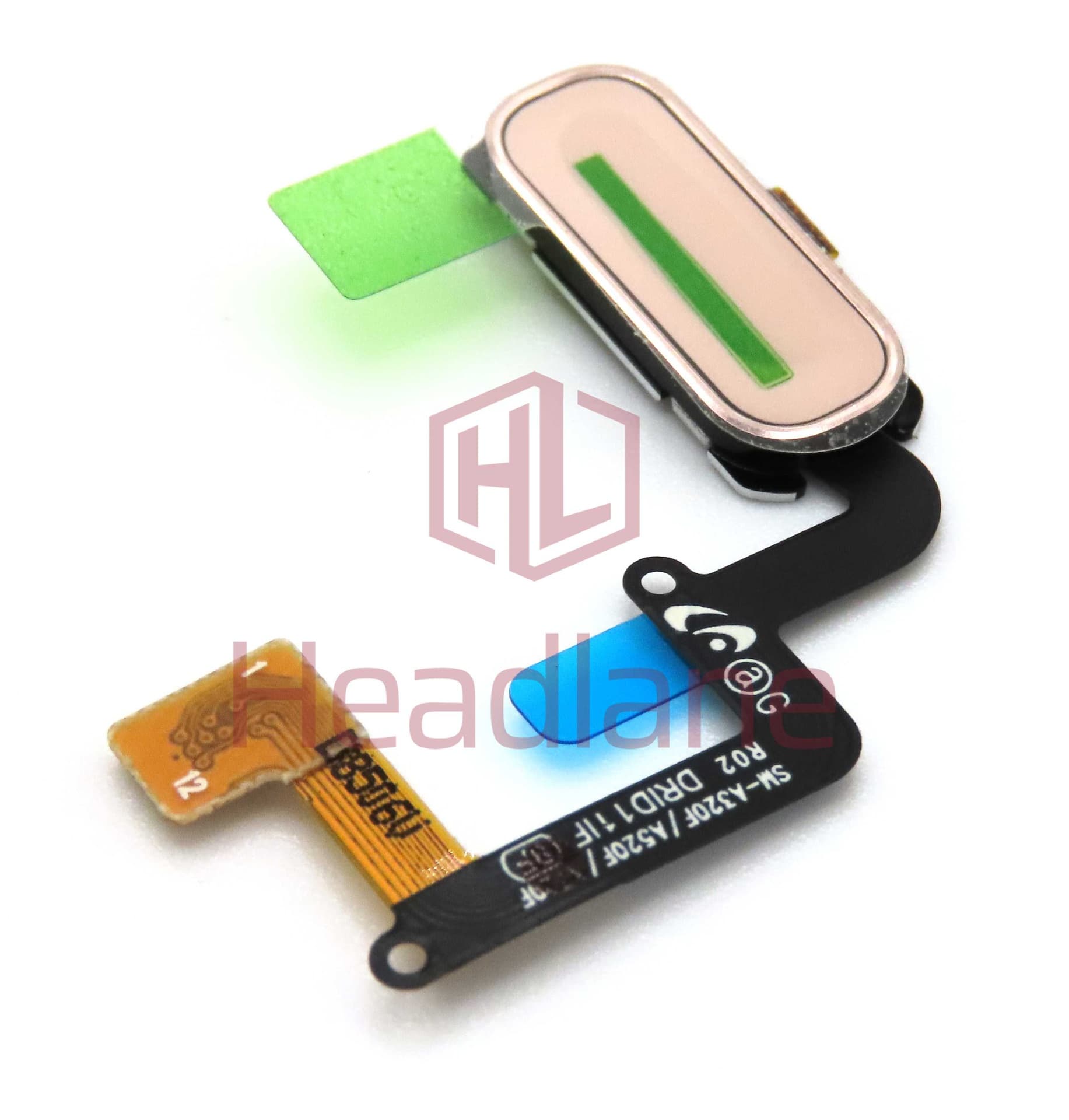 Samsung SM-A320 A520 Galaxy A3 / A5 (2017) Home Button / Key - Pink - GH96-10448D - Samsung Replacement Part