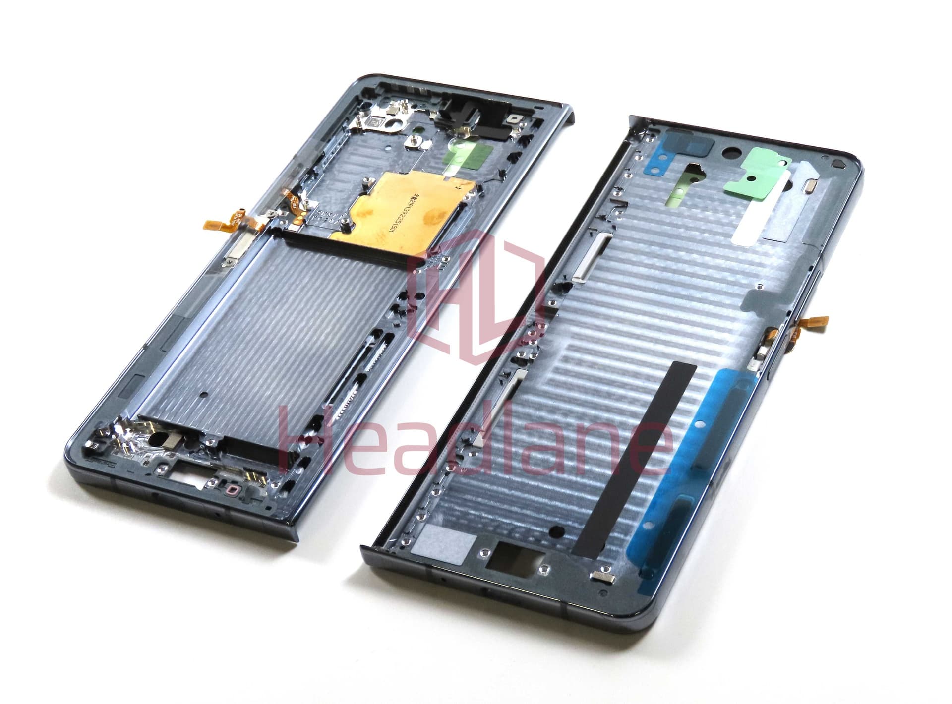 Samsung SM-F936 Galaxy Z Fold4 5G Front Frame - Greygreen - GH96-15492B - Samsung Replacement Part