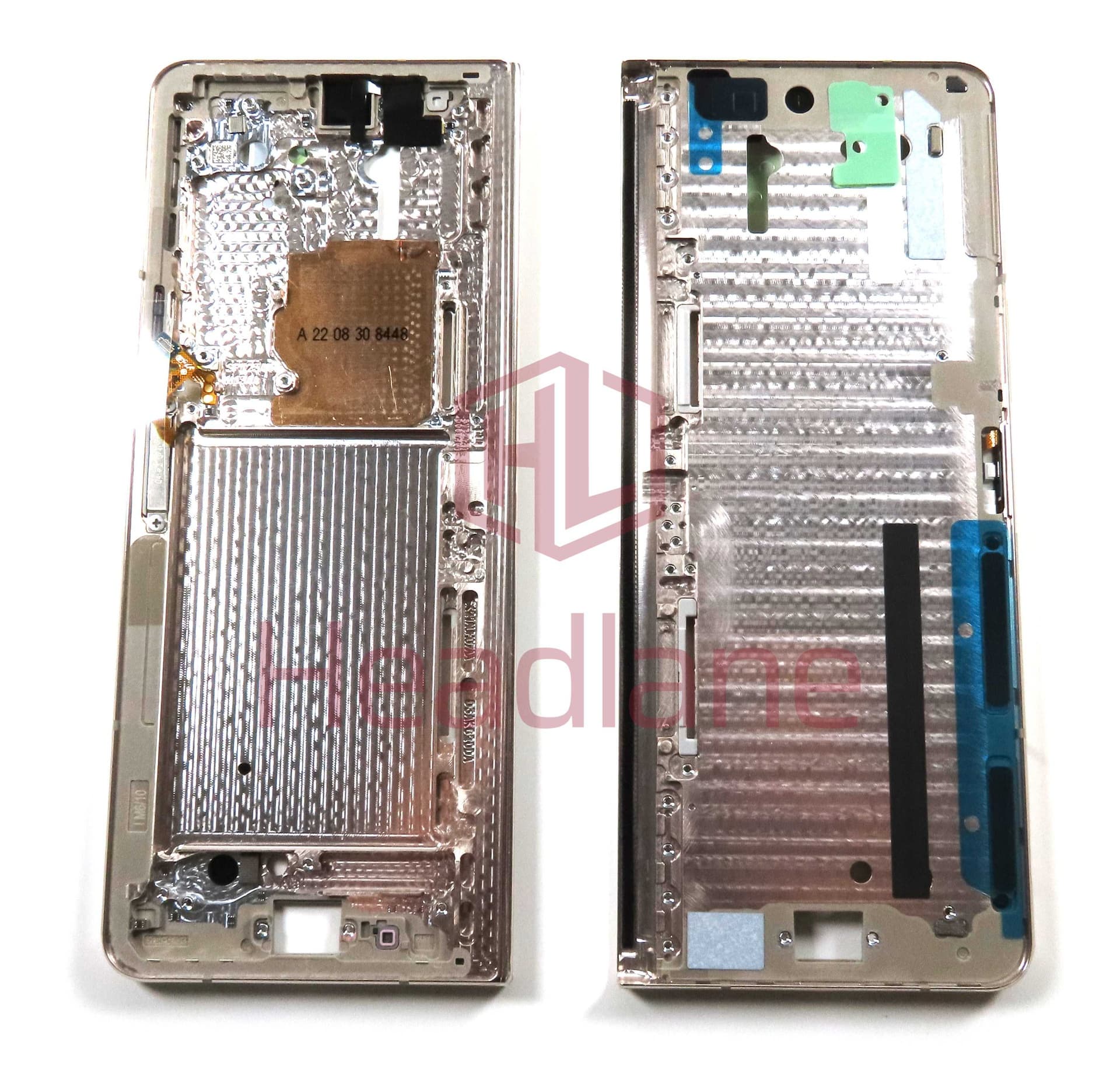 Samsung SM-F936 Galaxy Z Fold4 5G Front Frame - Beige - GH96-15492C - Samsung Replacement Part