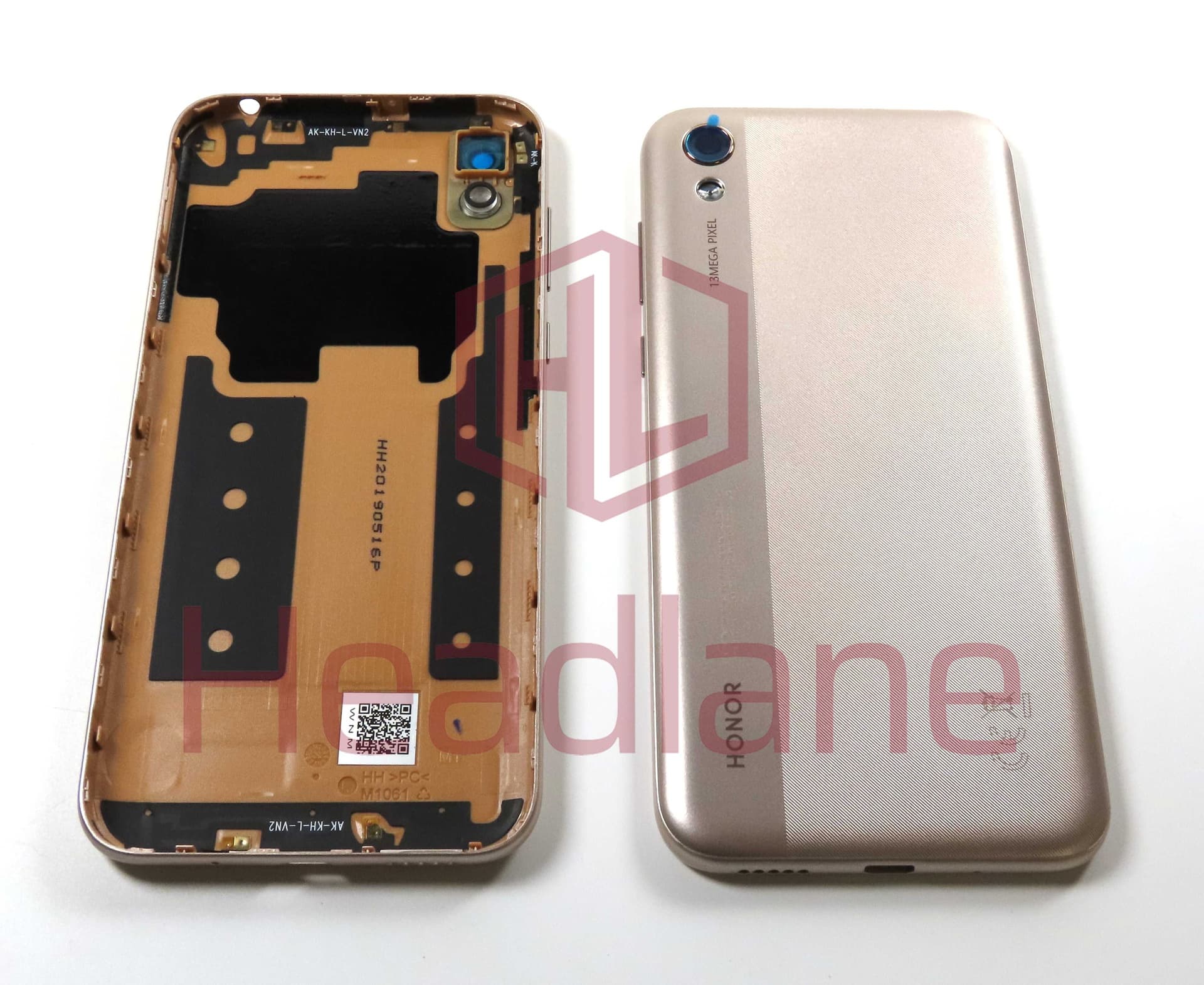 Huawei Honor 8S Back / Battery Cover - Gold - 97070WHH - Huawei Replacement Part