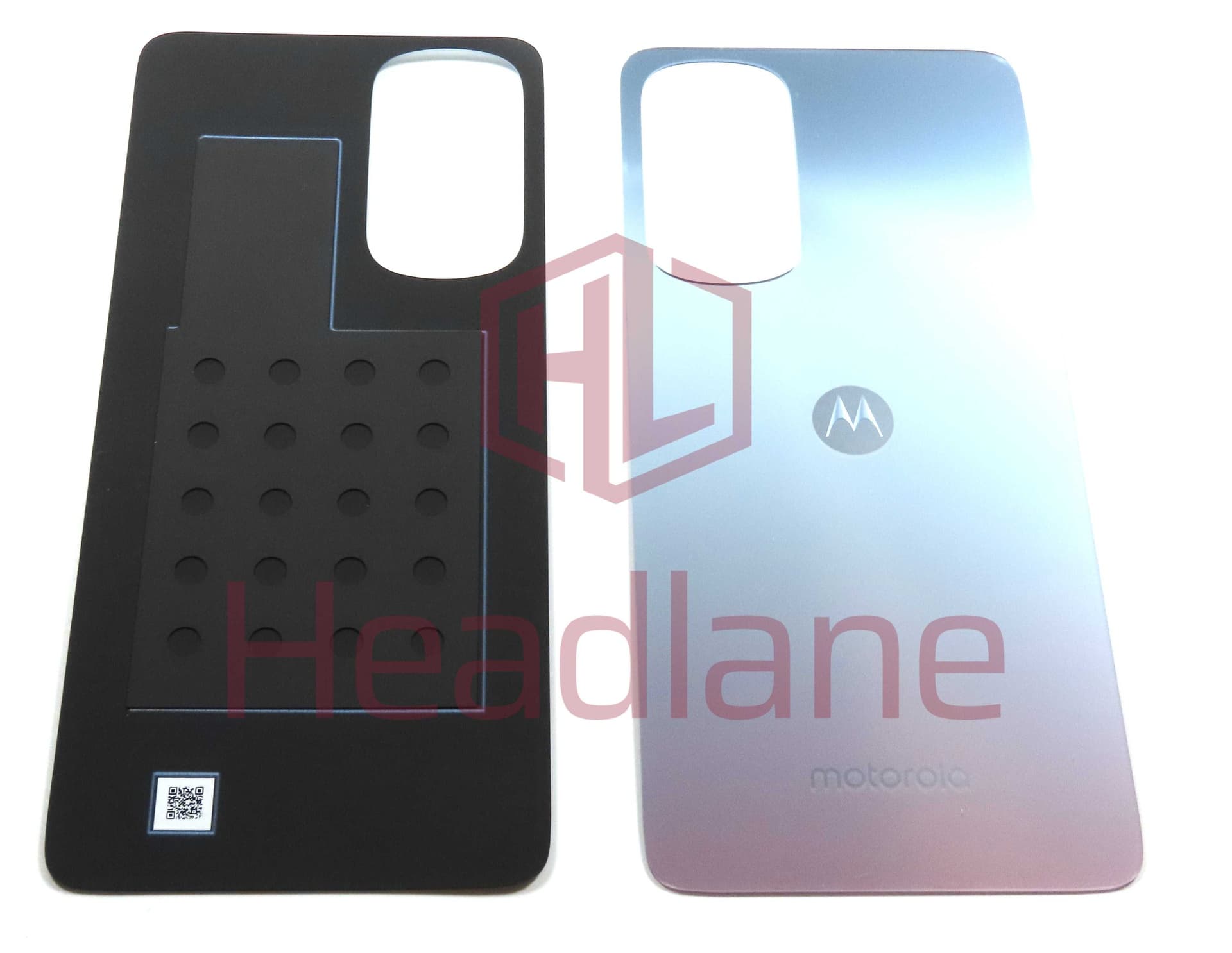 Motorola XT2203 Edge 30 Back / Battery Cover - Silver - 5S58C20580 - Lenovo / Motorola Replacement Part