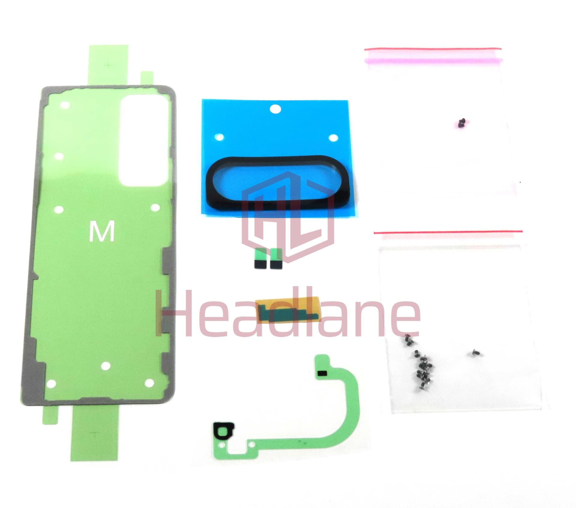 Samsung SM-F946 Galaxy Z Fold5 5G Back / Battery Cover Repair Adhesive / Sticker / Rework Kit - GH81-24686A - Samsung Replacement Part
