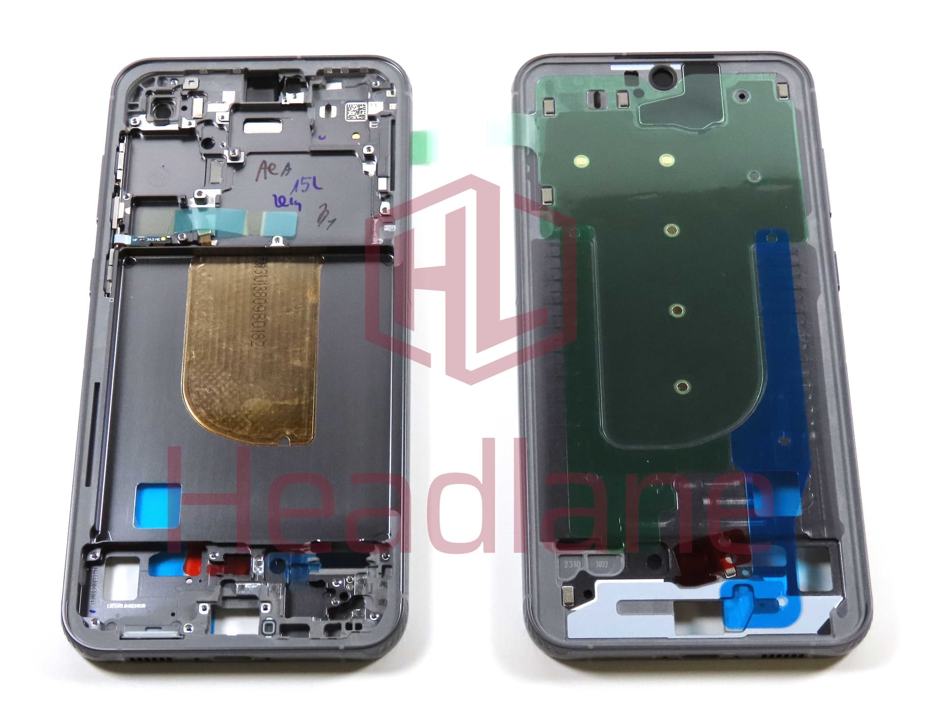 Samsung SM-S711 Galaxy S23 FE Display Frame - Graphite - GH82-32857A - Samsung Replacement Part