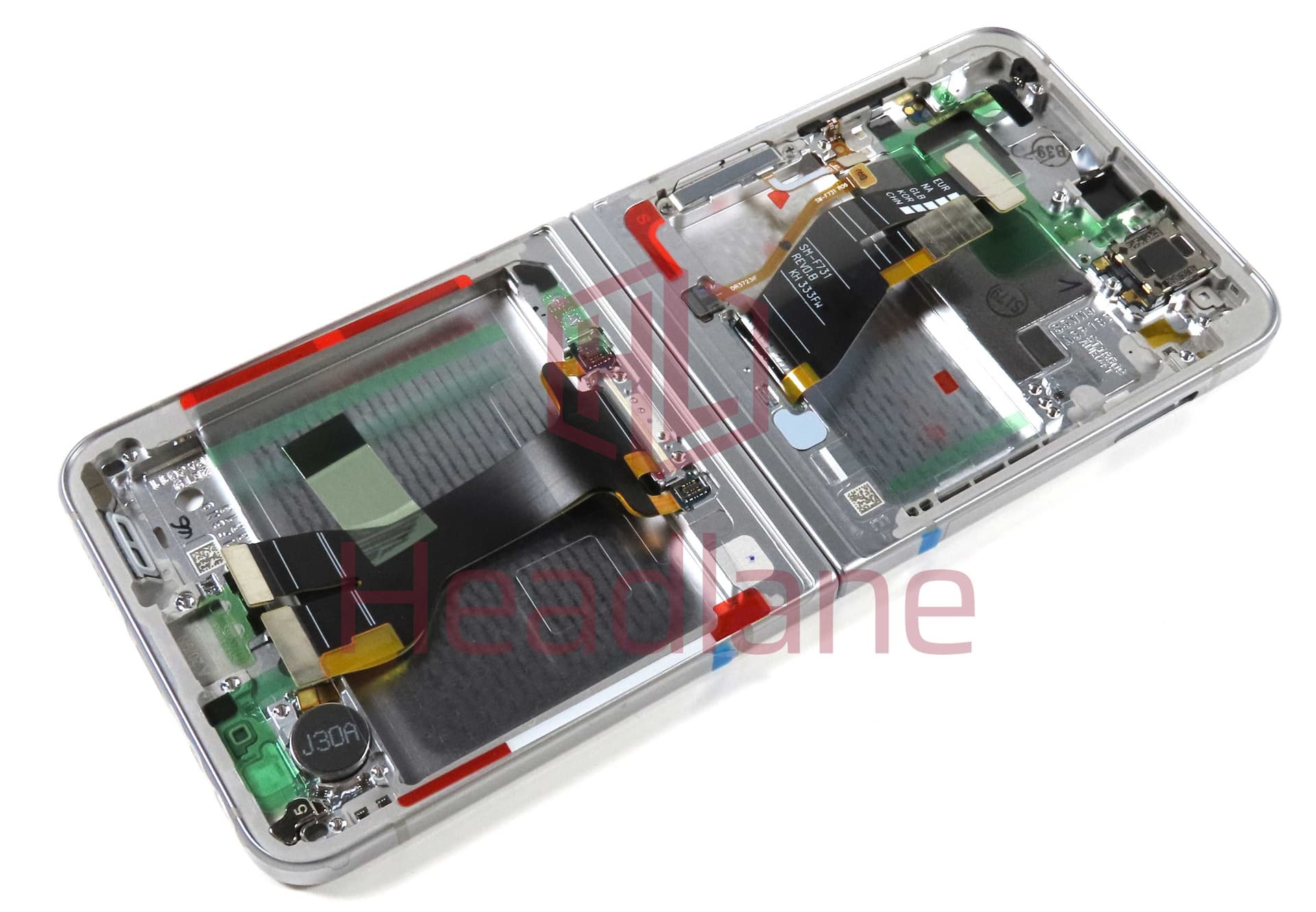 Samsung SM-F731 Galaxy Z Flip5 5G Display Frame - Indigo Blue (Retro Edition) - GH82-33162A - Samsung Replacement Part