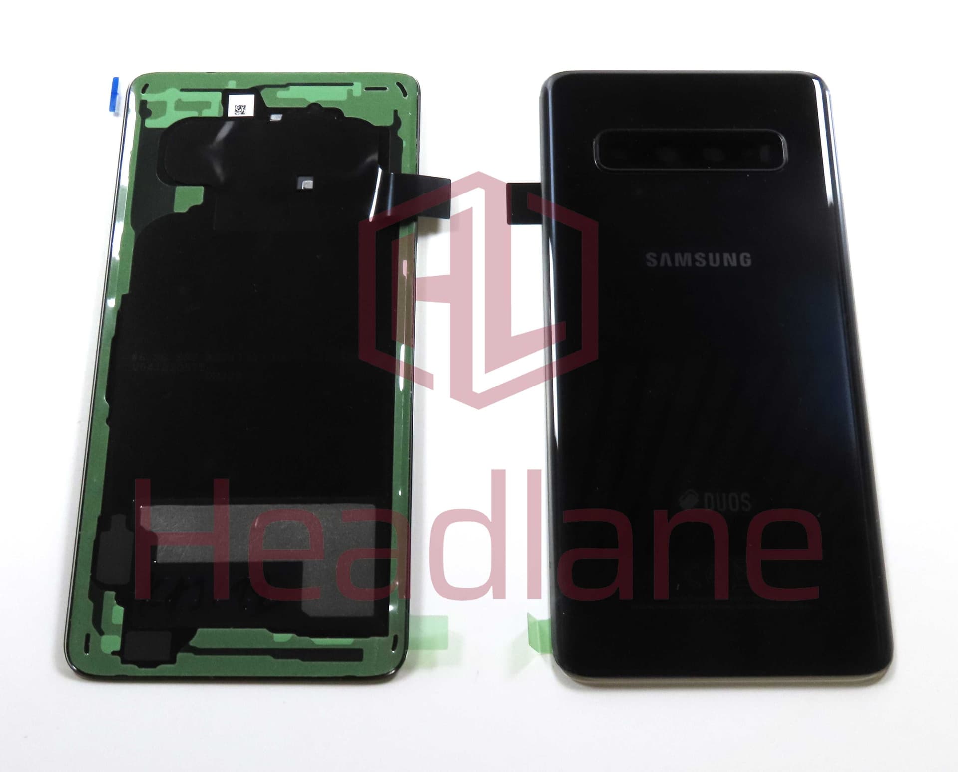 Samsung SM-G973 Galaxy S10 Back / Battery Cover - Prism Black (DUOS) - GH82-18381A - Samsung Replacement Part