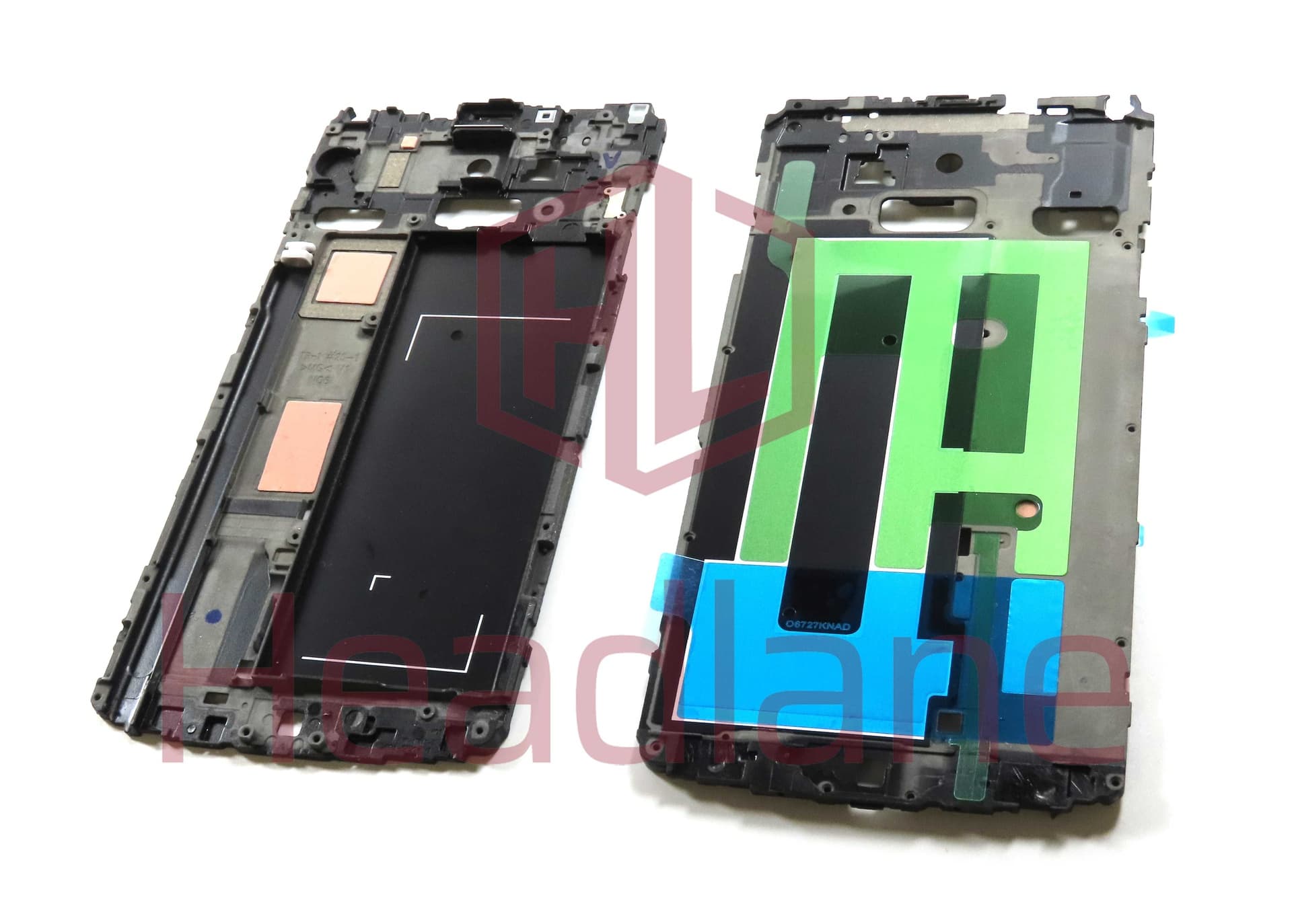 Samsung SM-N910 Galaxy Note 4 LCD Assembly Bracket - Gold - GH98-34587C - Samsung Replacement Part
