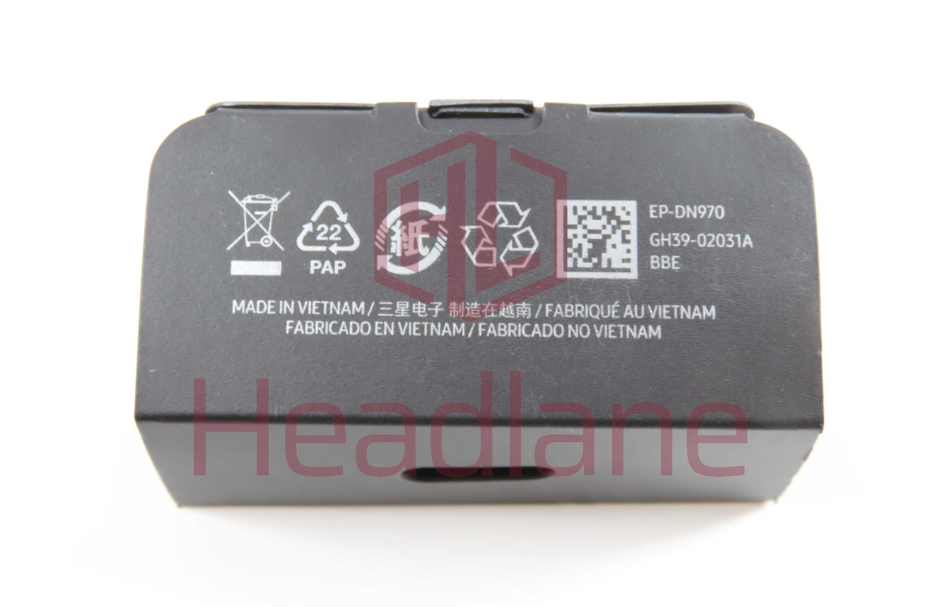 Samsung EP-DN970BBE 1m USB-C to USB-C Cable - Black - GH39-02031A - Samsung Replacement Part