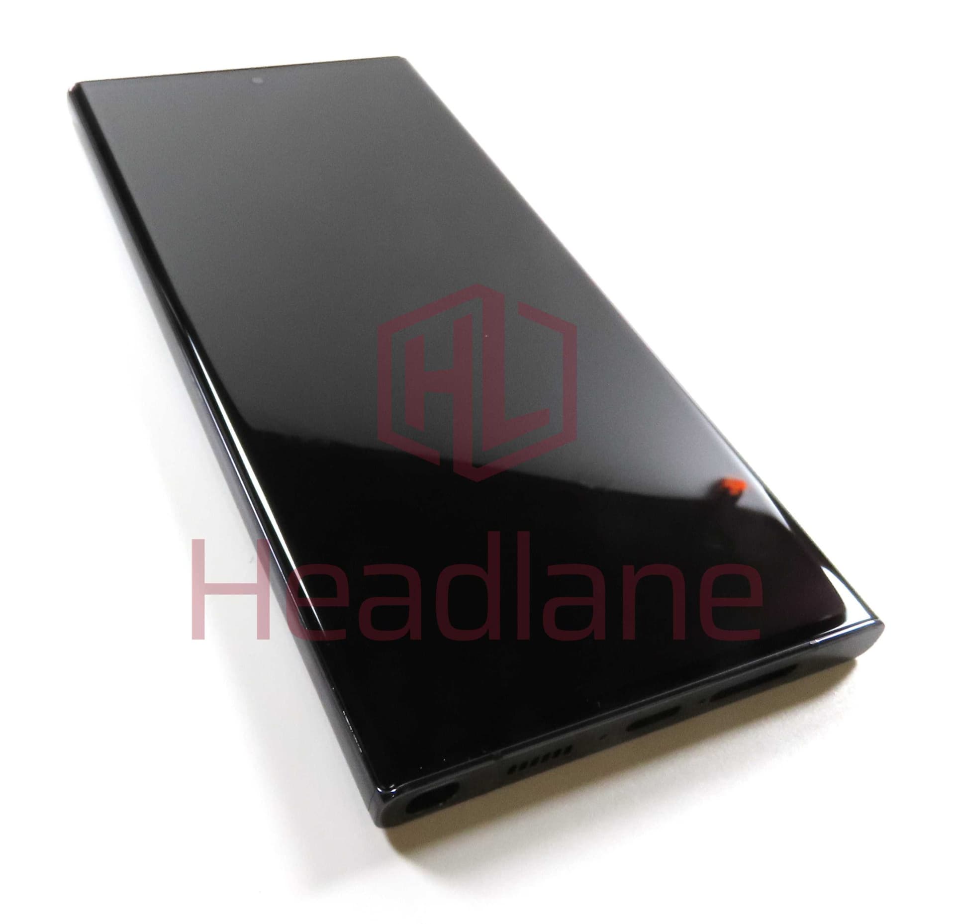 Samsung SM-S918 Galaxy S23 Ultra LCD Display / Screen + Touch - Graphite / Red (With Frame - Self Assembled) - GH82-30466E-SA - Samsung Replacement Part