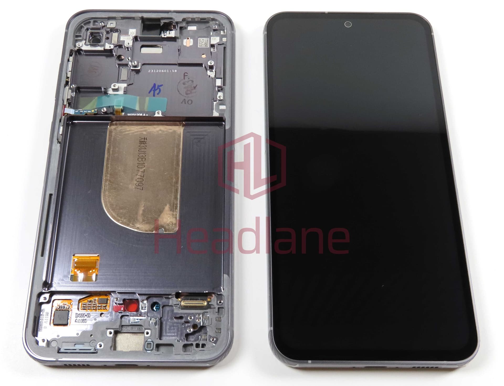 Samsung SM-S711 Galaxy S23 FE LCD Display / Screen + Touch - Graphite - GH82-32854A - Samsung Replacement Part