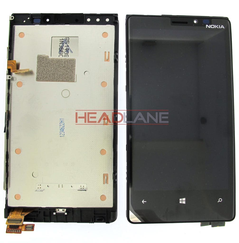 Nokia / Microsoft Lumia 920 LCD Display + Touch . Digitizer - 00808F9 - Nokia Replacement Part