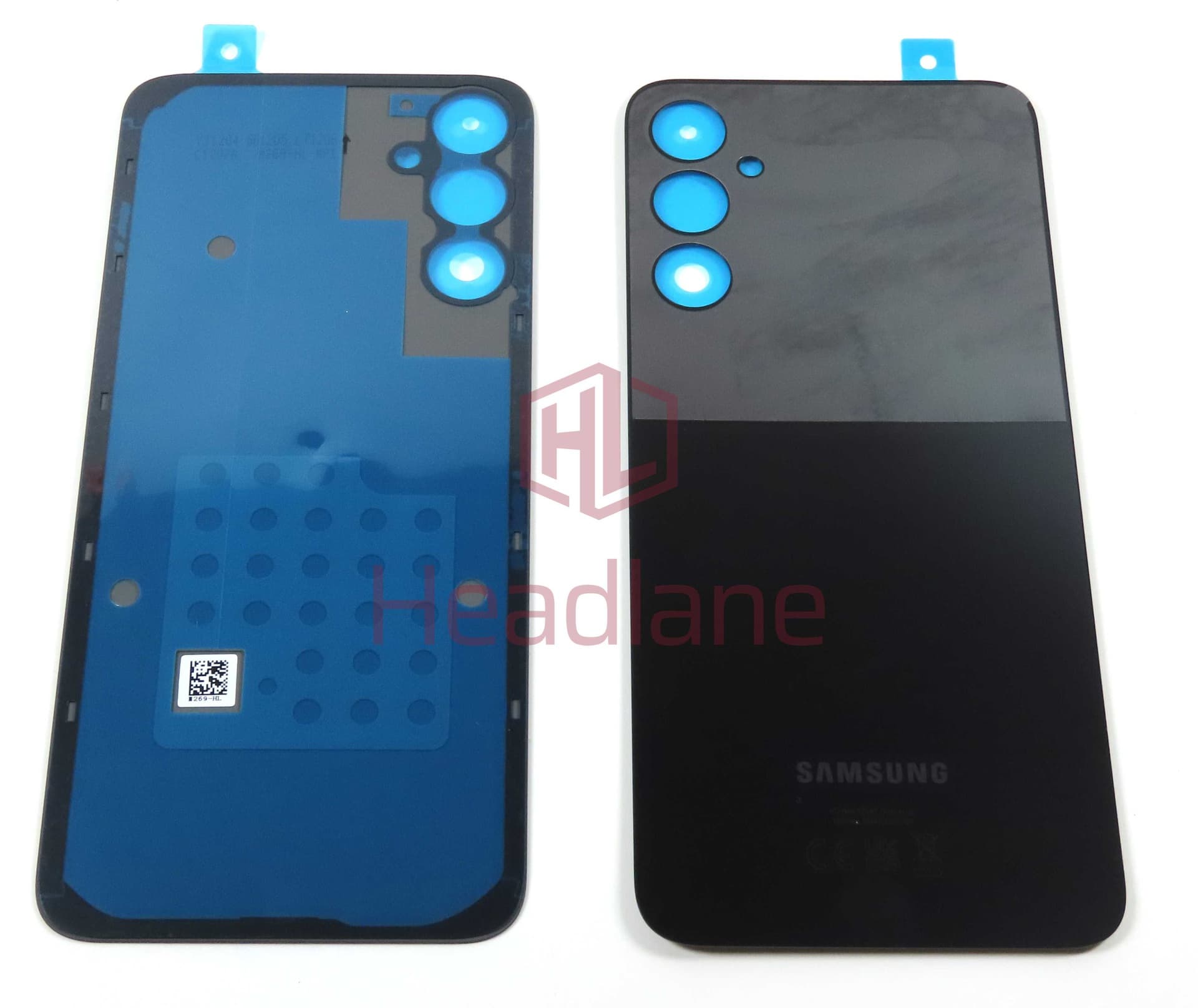 Samsung SM-A057 Galaxy A05s Back / Battery Cover - Black - GH81-24649A - Samsung Replacement Part