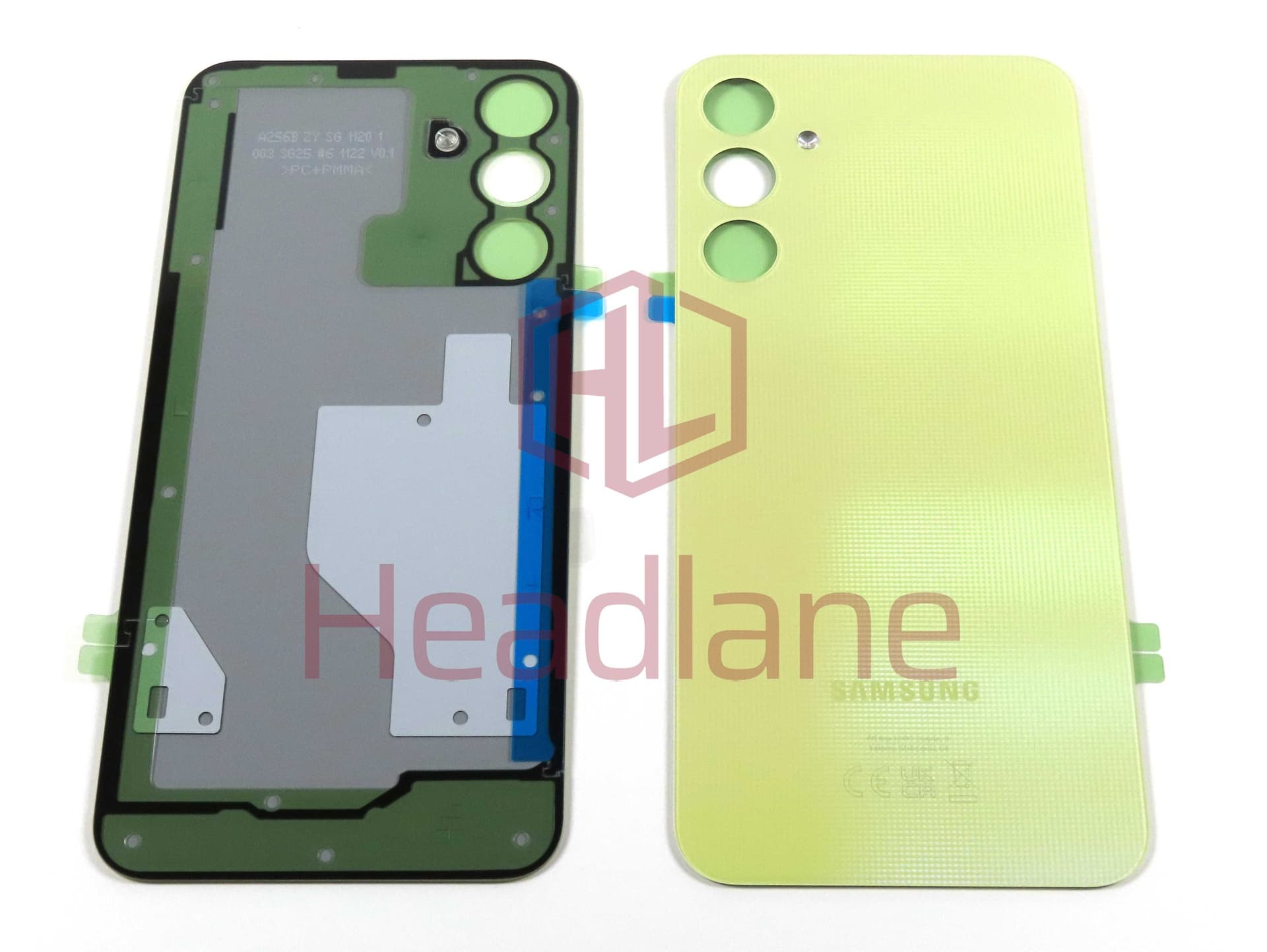 Samsung SM-A256 Galaxy A25 5G Back / Battery Cover - Yellow - GH82-33053C - Samsung Replacement Part