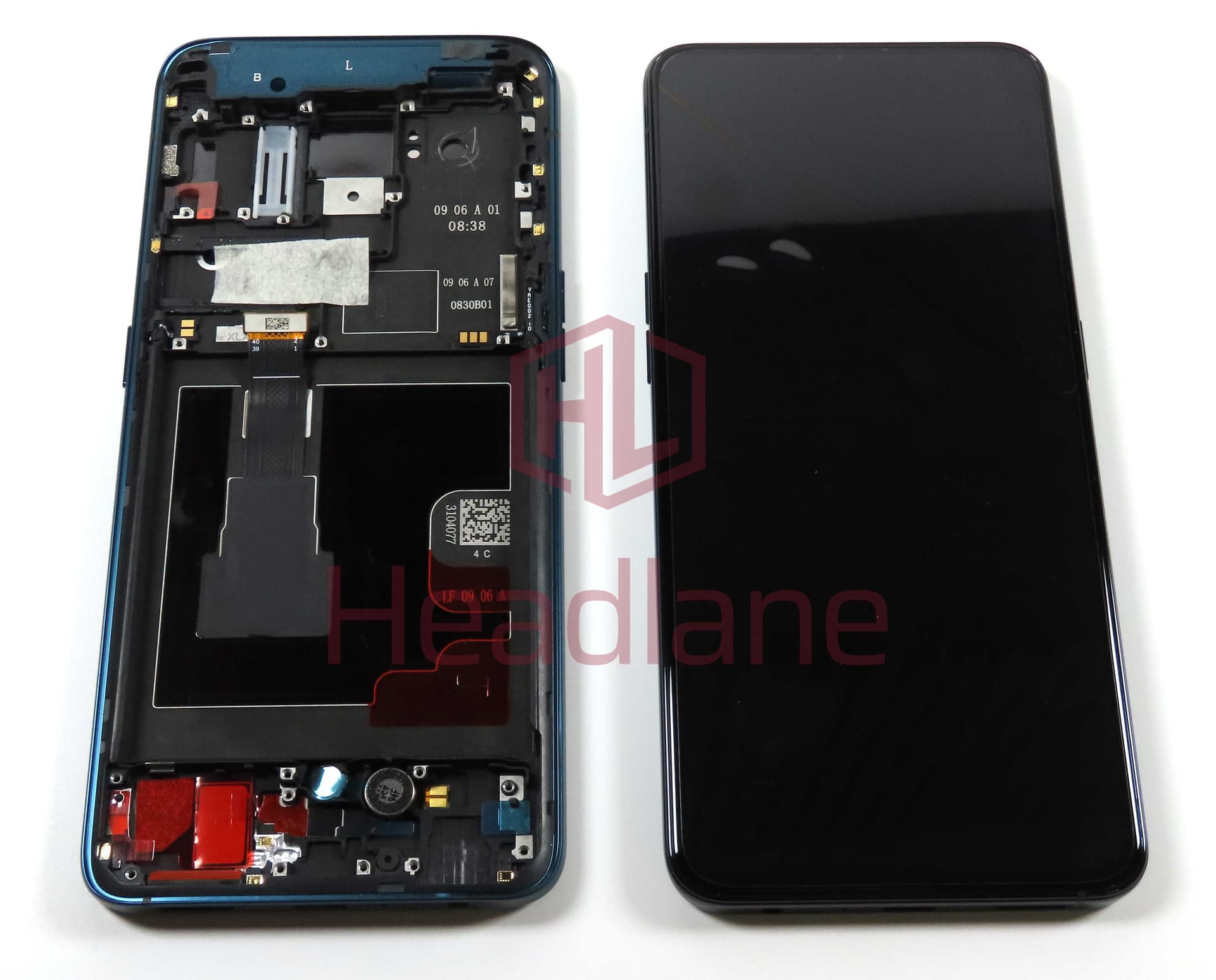 Oppo CPH1907 Reno2 LCD Display / Screen + Touch - Blue - 4902805