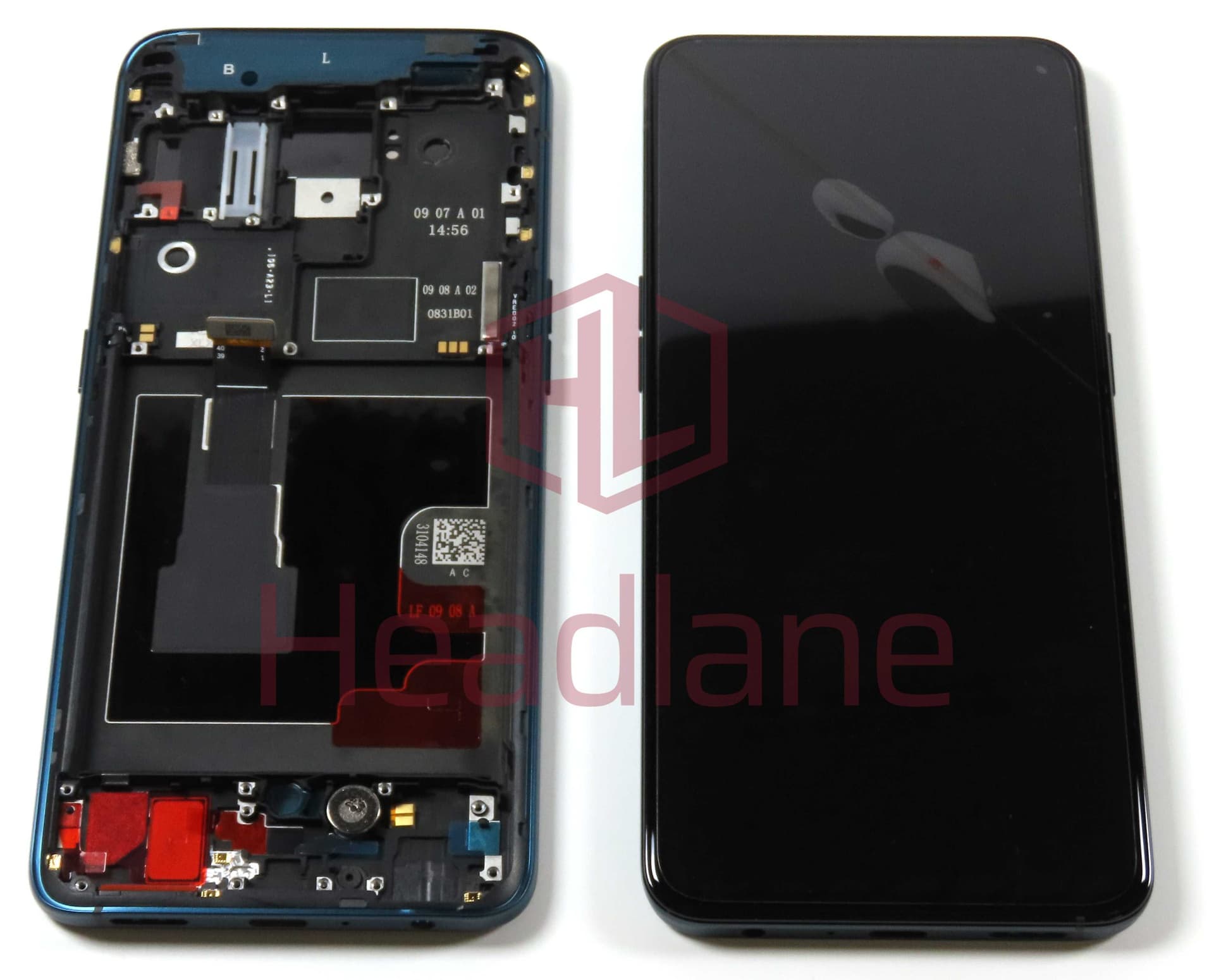 Oppo CPH1907 Reno2 LCD Display / Screen + Touch - Blue - 4902808 - Oppo Replacement Part