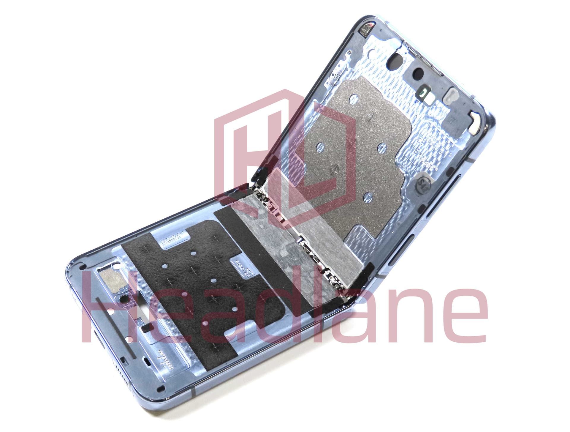 Samsung SM-F721 Galaxy Z Flip4 5G Display Frame + Battery - Blue - GH82-33086D - Samsung Replacement Part