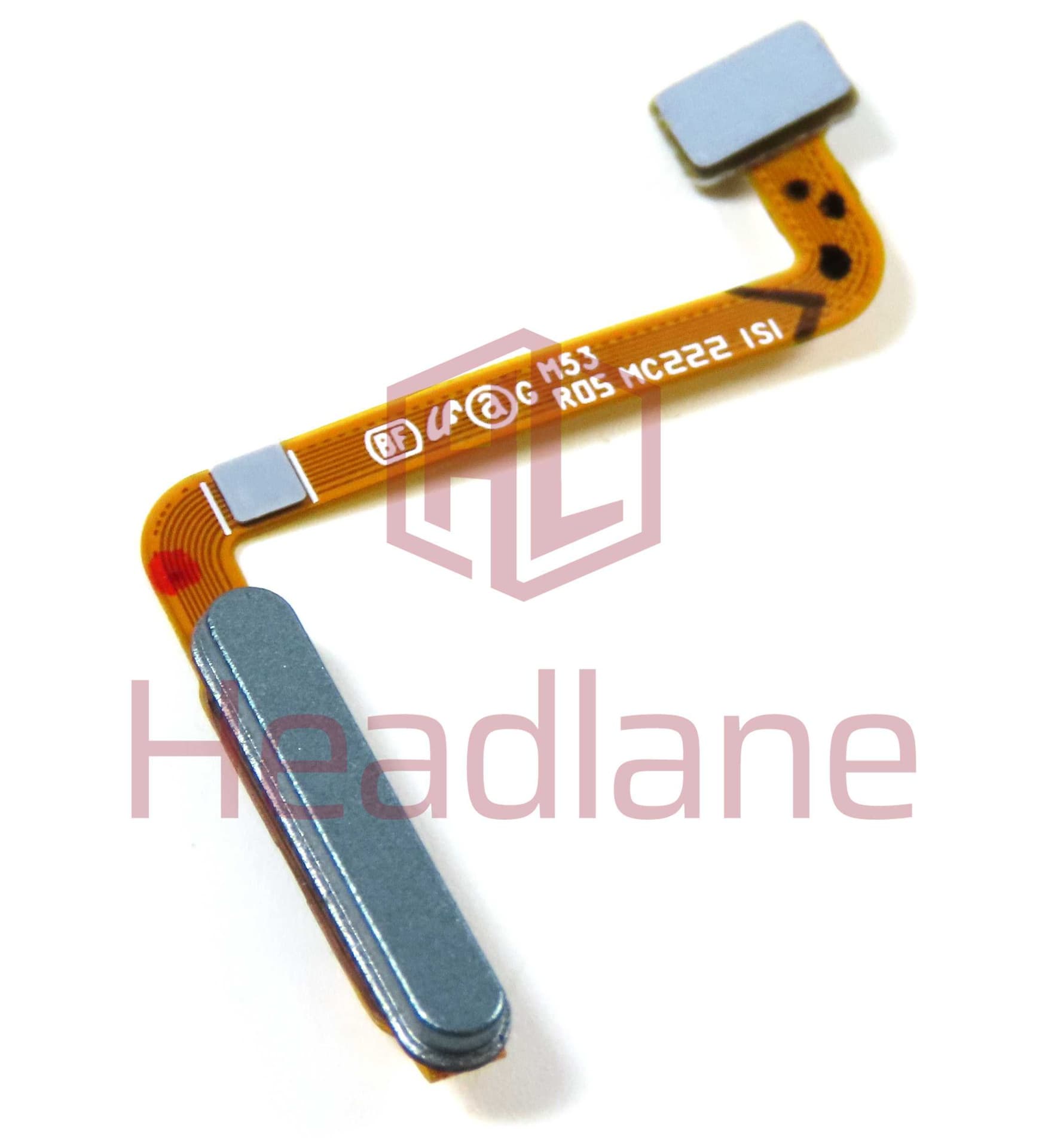 Samsung SM-M536 Galaxy M53 5G Fingerprint Reader / Sensor - Green - GH96-15110C - Samsung Replacement Part