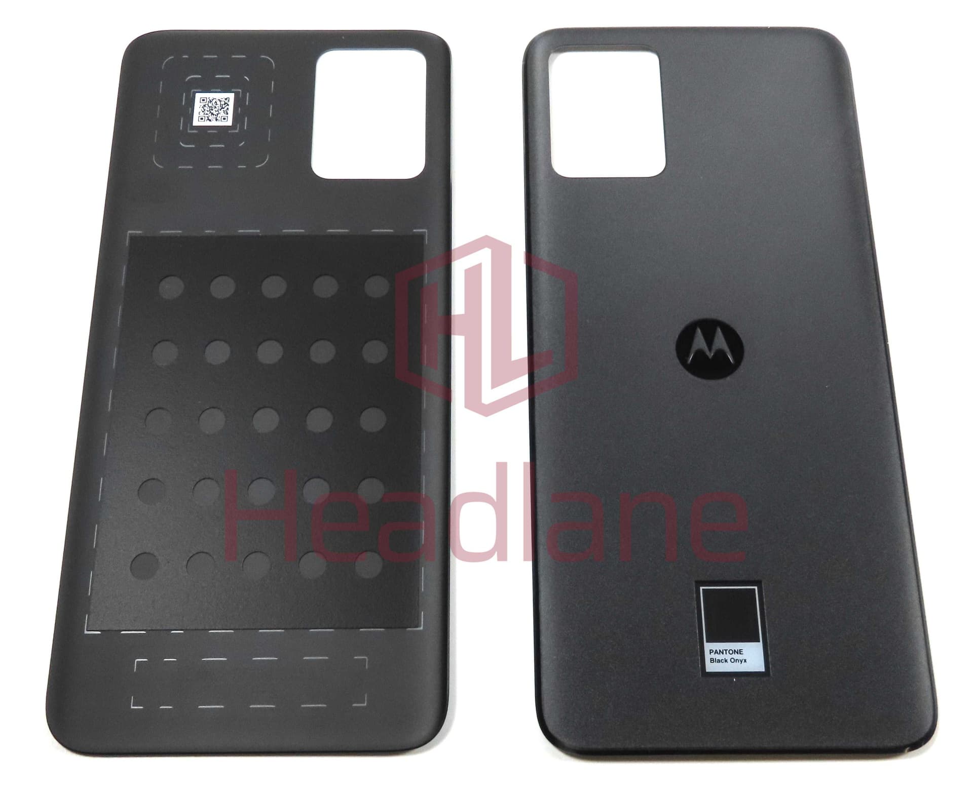 Motorola XT2245 Edge 30 Neo Back / Battery Cover - Black - 5S58C21570 - Lenovo / Motorola Replacement Part