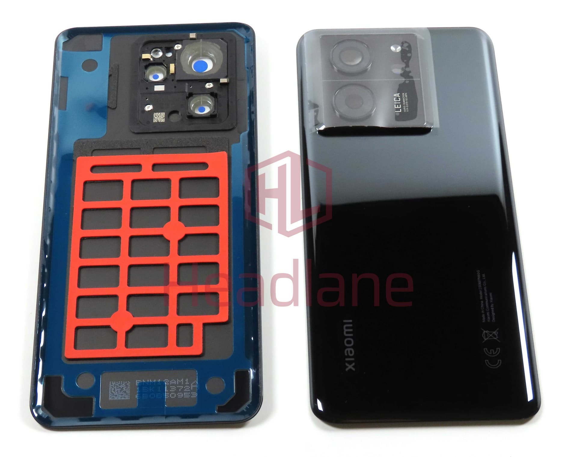 Xiaomi 13T Back  /Battery Cover - Black - 560010M12A00 - Xiaomi Replacement Part