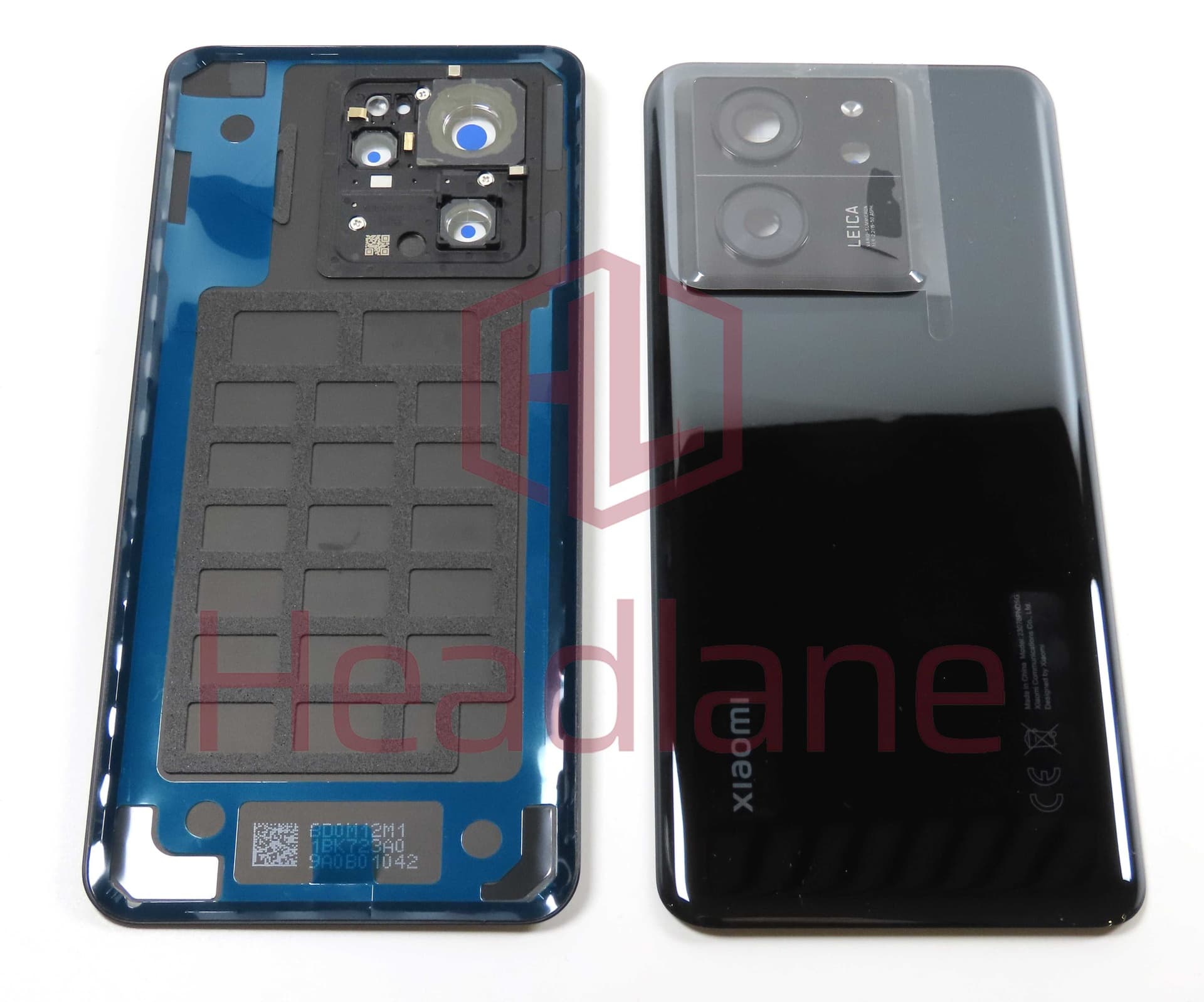 Xiaomi 13T Pro Back / Battery Cover - Black - 5600220M1200 - Xiaomi Replacement Part