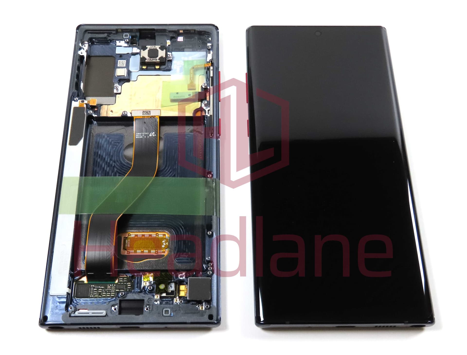 Samsung SM-N975 Galaxy Note 10+ / Note 10 Plus LCD Display / Screen + Touch - Red / Black (Star Wars) - GH82-21621A