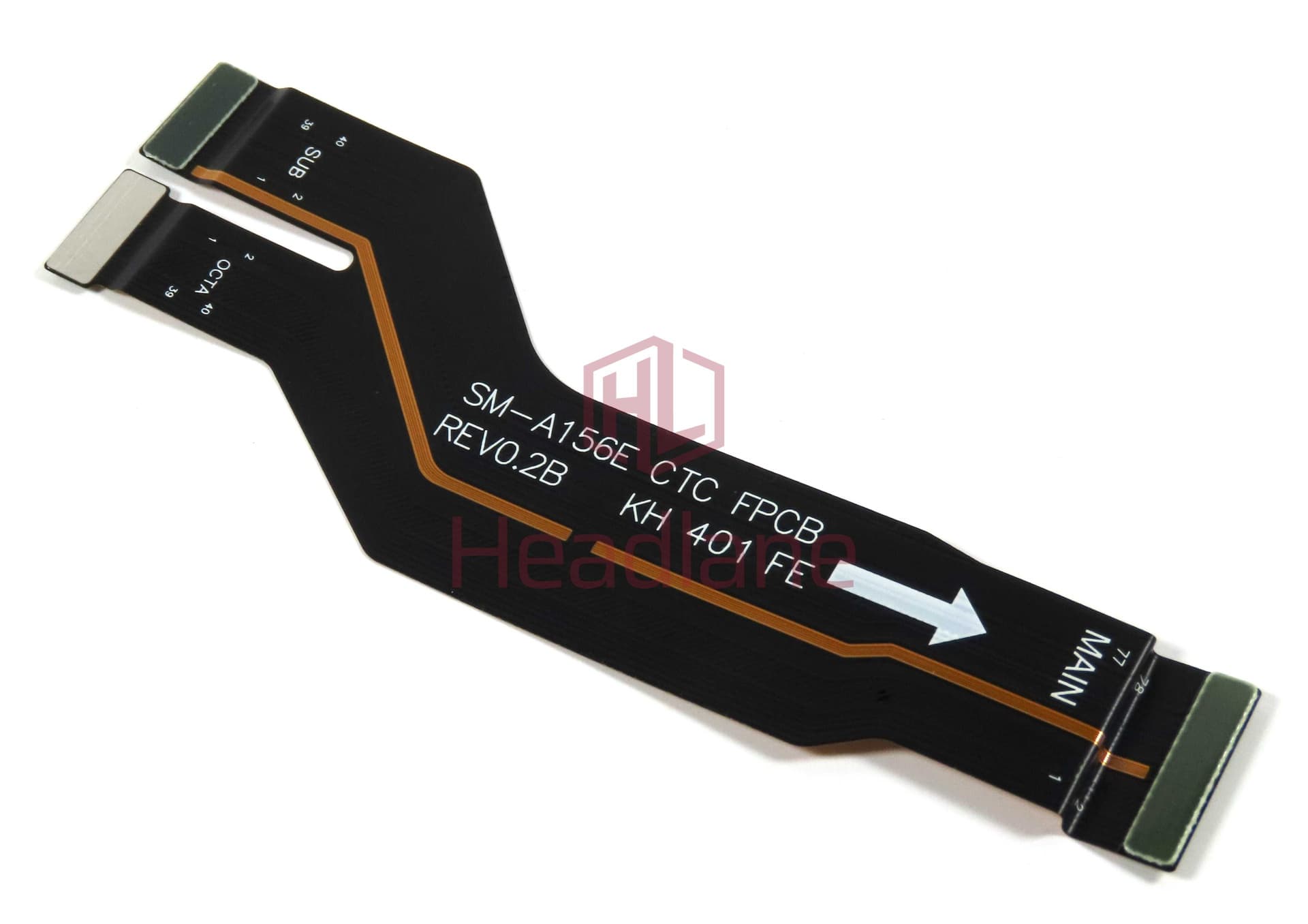Samsung SM-A155 A156 Galaxy A15 4G / 5G Main Flex Cable - GH82-33640A - Samsung Replacement Part