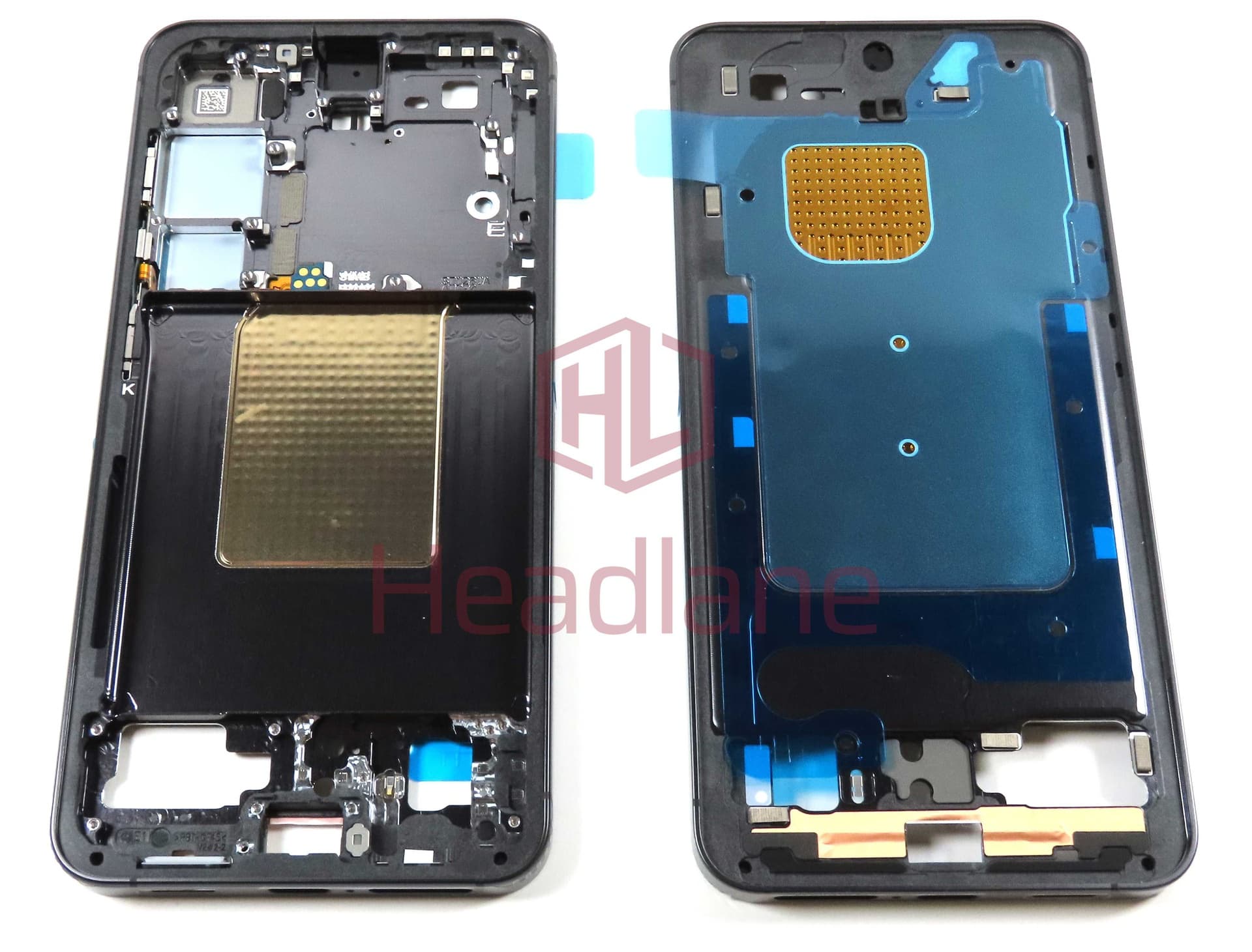Samsung SM-S921 Galaxy S24 Display Frame / Chassis - Onyx Black - GH82-33418A - Samsung Replacement Part