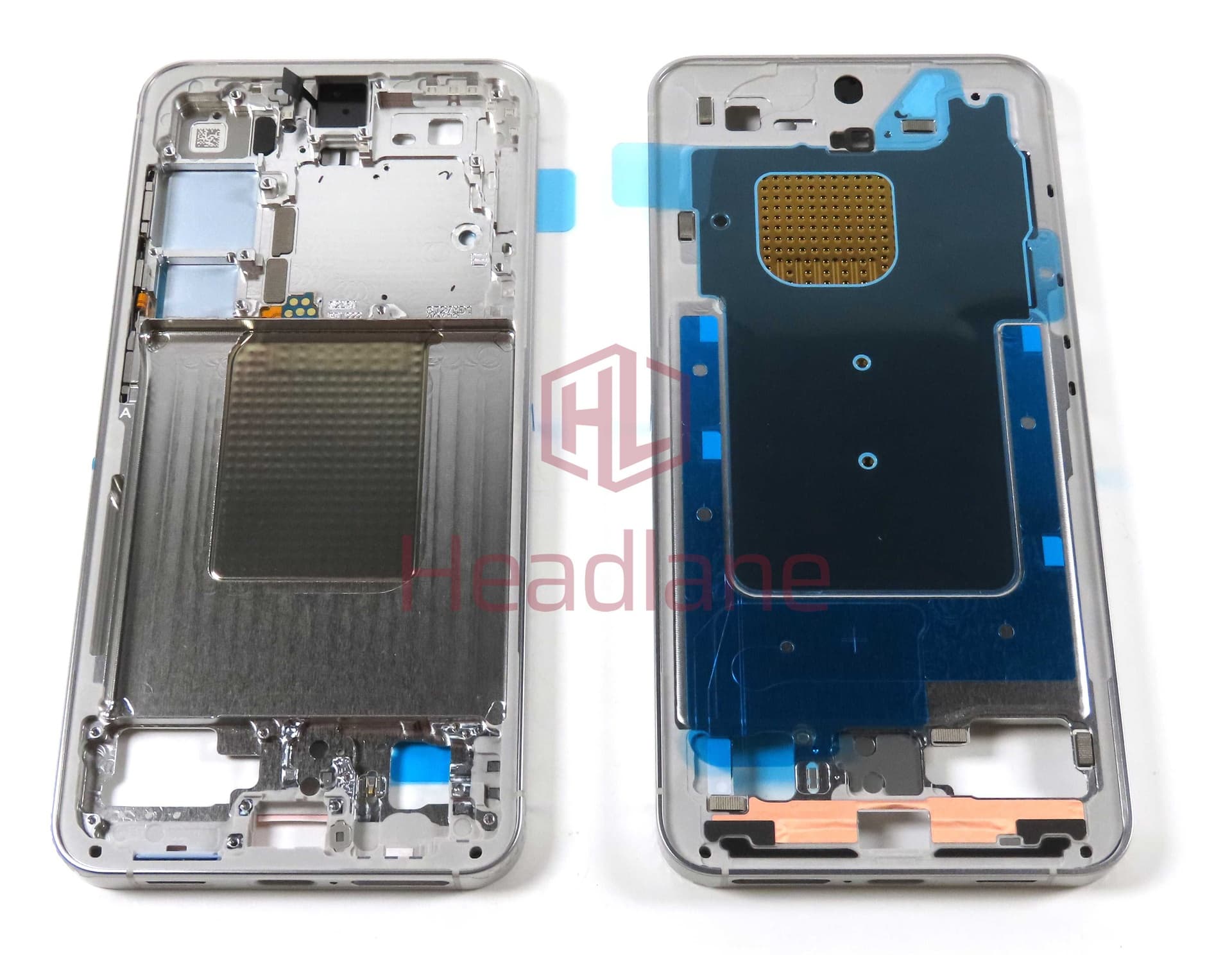 Samsung SM-S921 Galaxy S24 Display Frame / Chassis - Marble Grey - GH82-33418B - Samsung Replacement Part