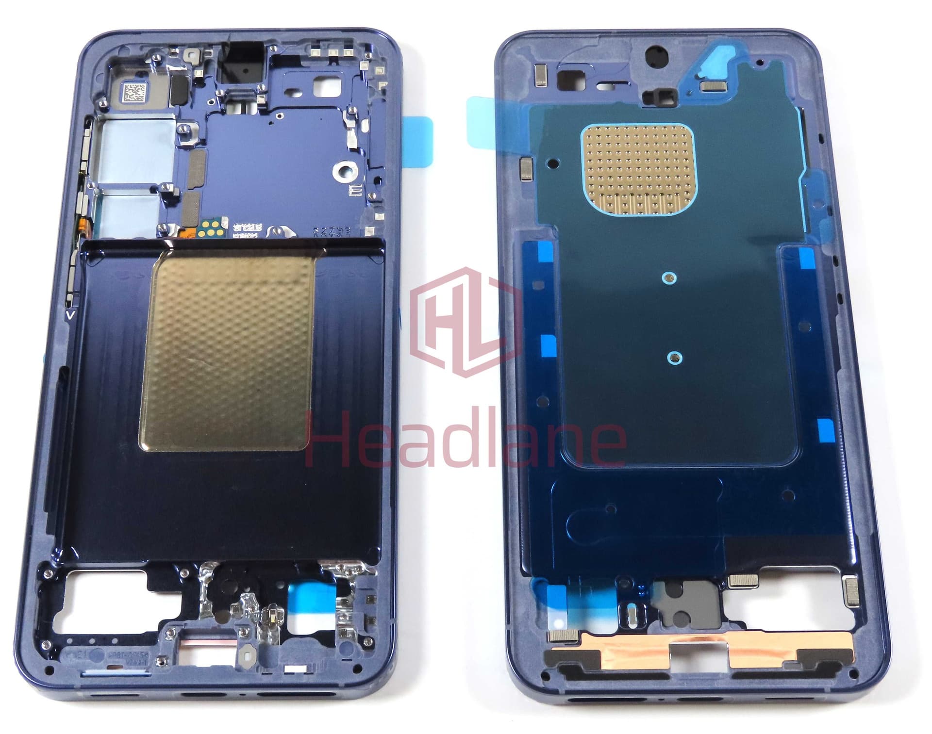 Samsung SM-S921 Galaxy S24 Display Frame / Chassis - Cobalt Violet - GH82-33418C - Samsung Replacement Part