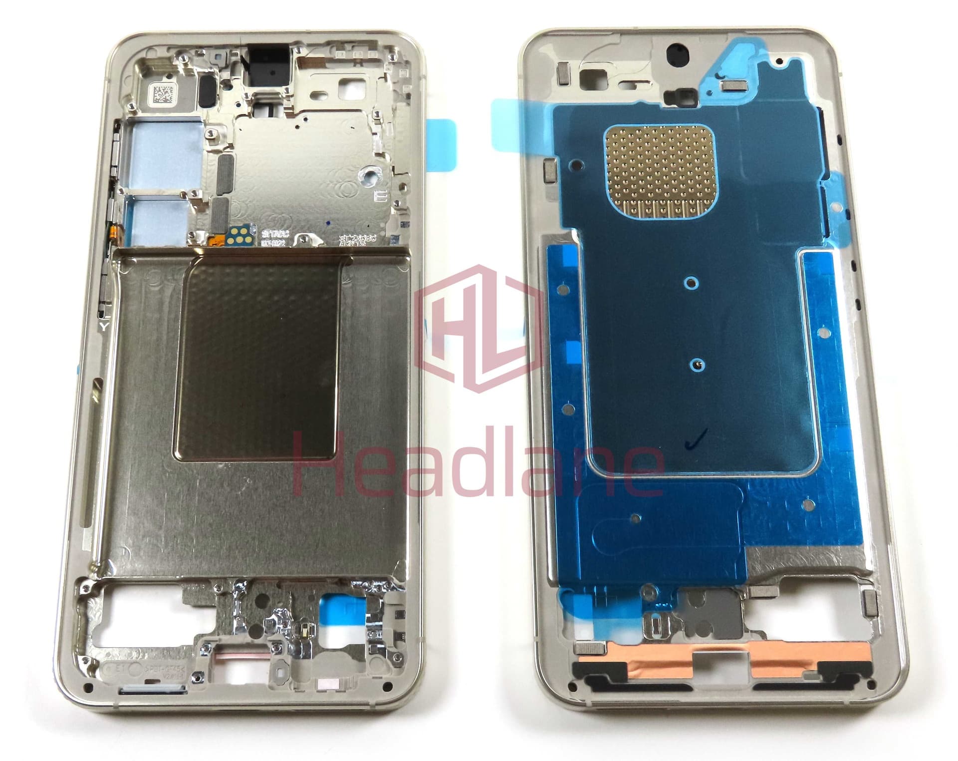 Samsung SM-S921 Galaxy S24 Display Frame / Chassis - Amber Yellow - GH82-33418D - Samsung Replacement Part