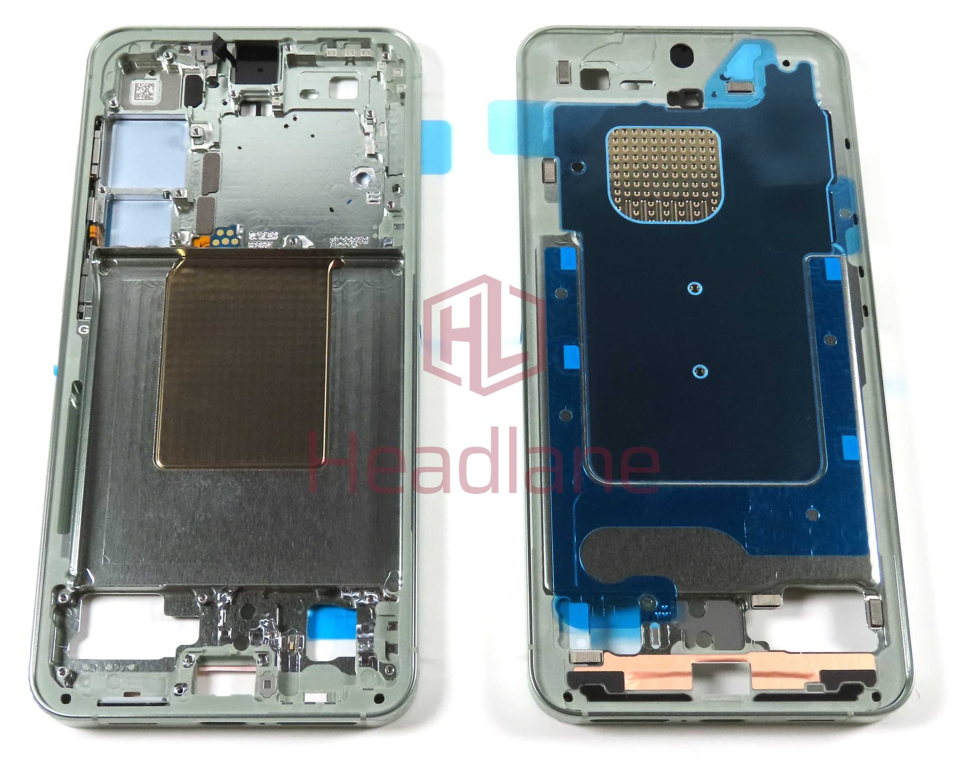 Samsung SM-S921 Galaxy S24 Display Frame / Chassis - Jade Green - GH82-33418E - Samsung Replacement Part