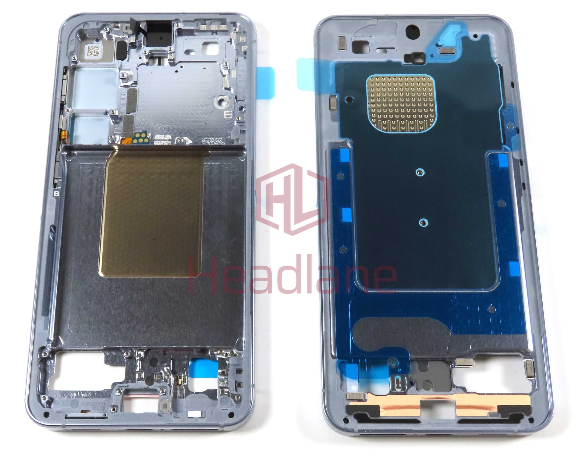Samsung SM-S921 Galaxy S24 Display Frame / Chassis - Sapphire Blue - GH82-33418F - Samsung Replacement Part