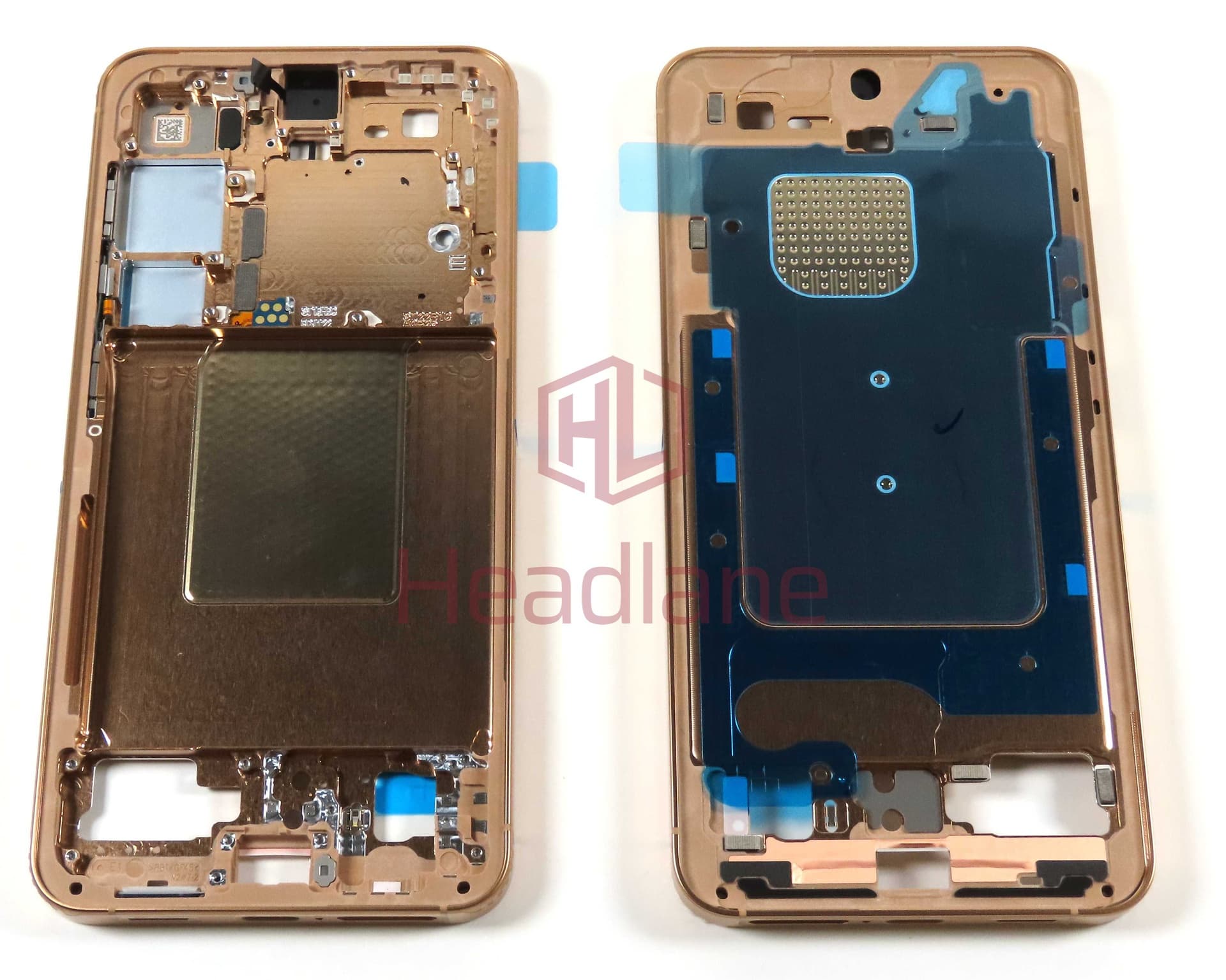 Samsung SM-S921 Galaxy S24 Display Frame / Chassis - Sandstone Orange - GH82-33418G - Samsung Replacement Part