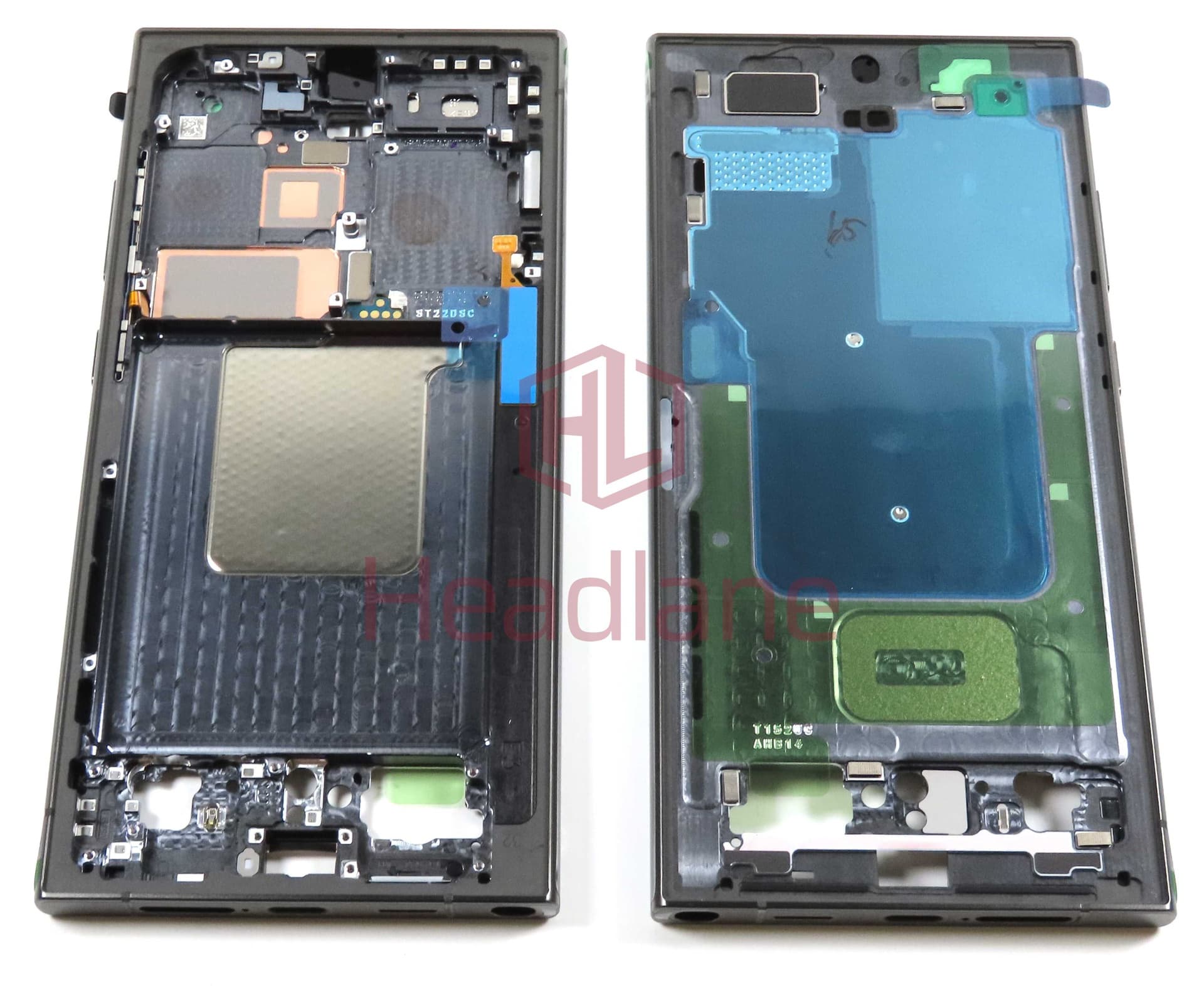Samsung SM-S928 Galaxy S24 Ultra Display Frame - Titanium Black - GH82-33399B - Samsung Replacement Part