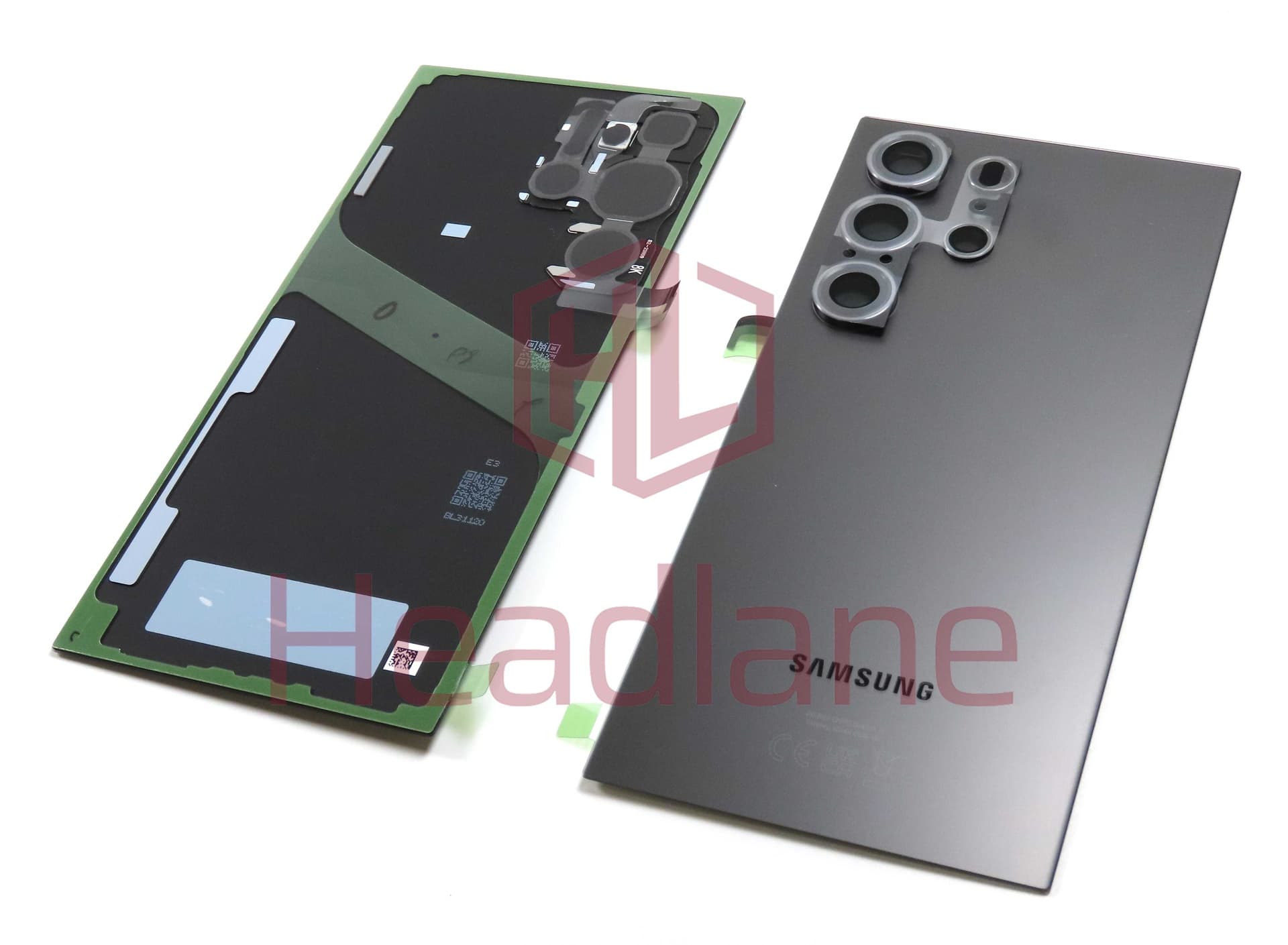 Samsung SM-S928 Galaxy S24 Ultra Back / Battery Cover - Titanium Black - GH82-33349B - Samsung Replacement Part