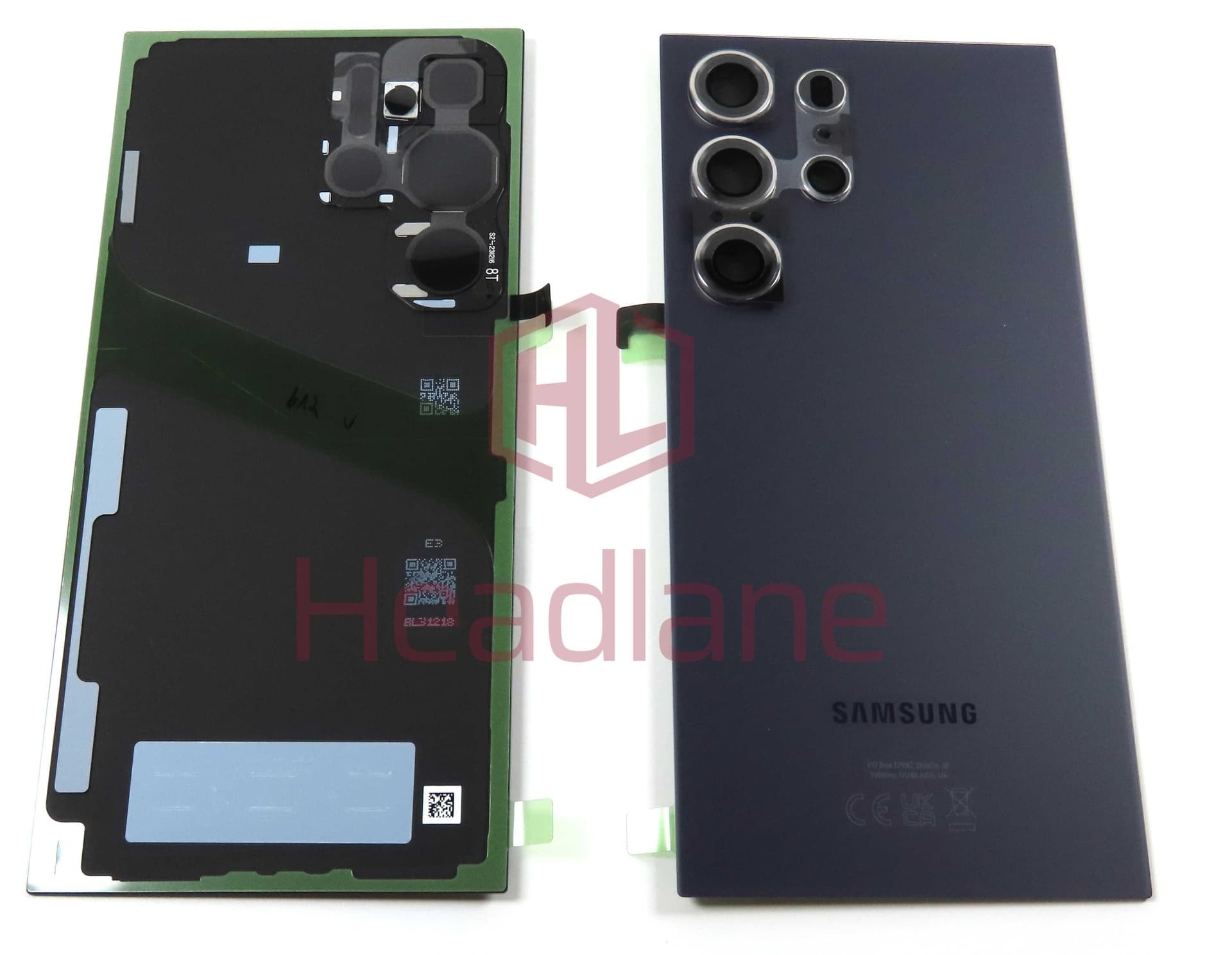 Samsung SM-S928 Galaxy S24 Ultra Back / Battery Cover - Titanium Violet - GH82-33349D - Samsung Replacement Part