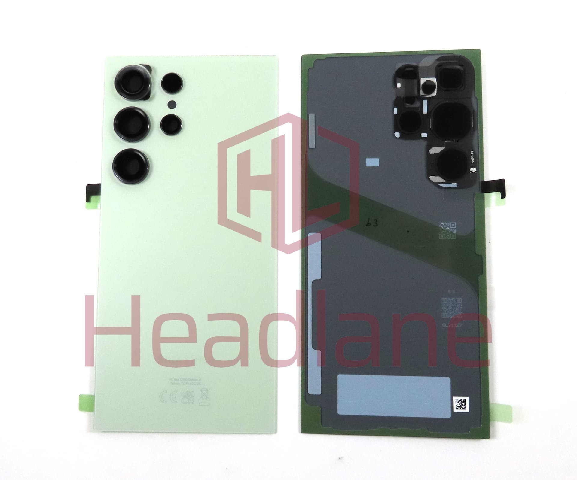 Samsung SM-S928 Galaxy S24 Ultra Back / Battery Cover - Titanium Green - GH82-33349E - Samsung Replacement Part