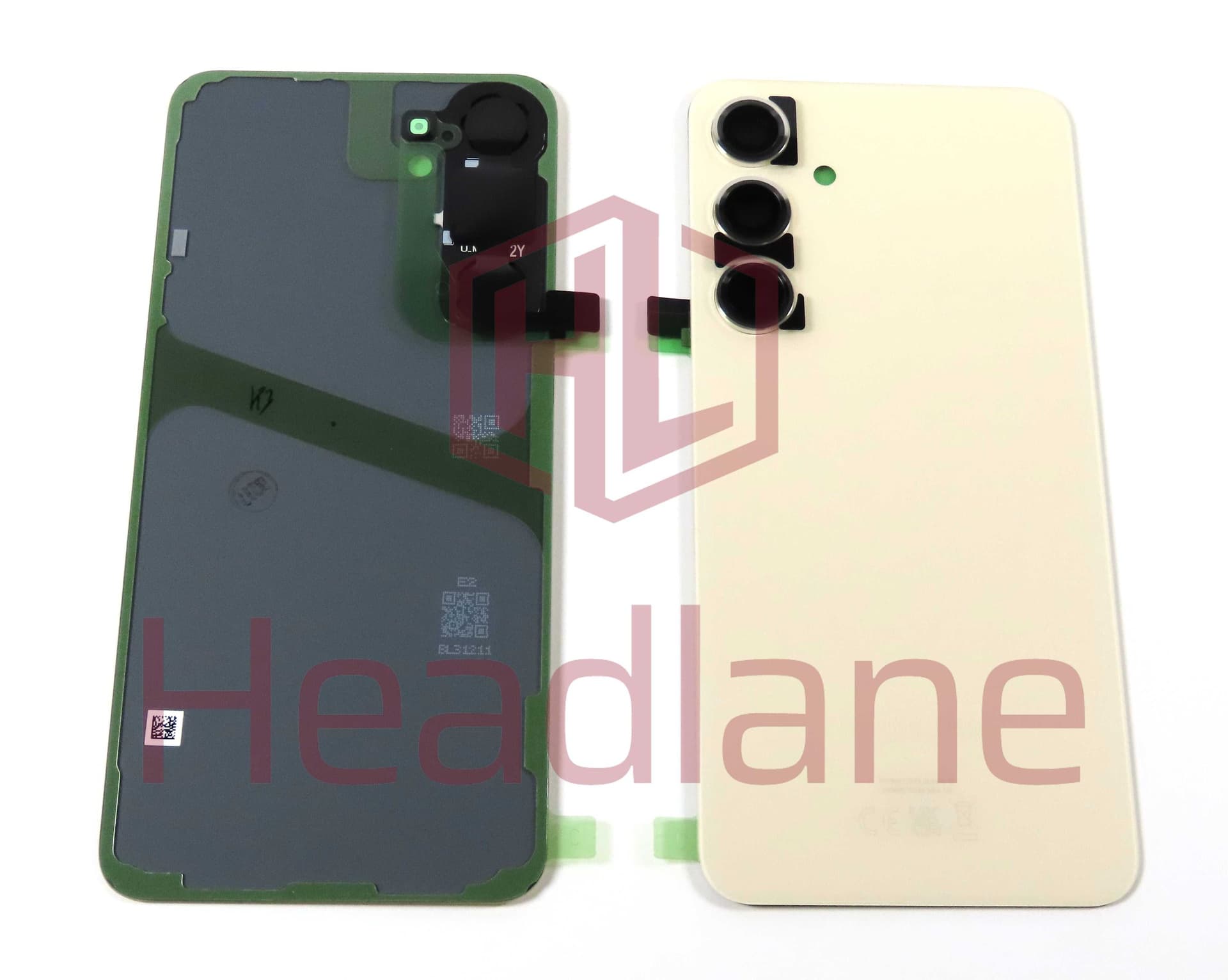 Samsung SM-S926 Galaxy S24+ / Plus Back / Battery Cover - Amber Yellow - GH82-33275D - Samsung Replacement Part