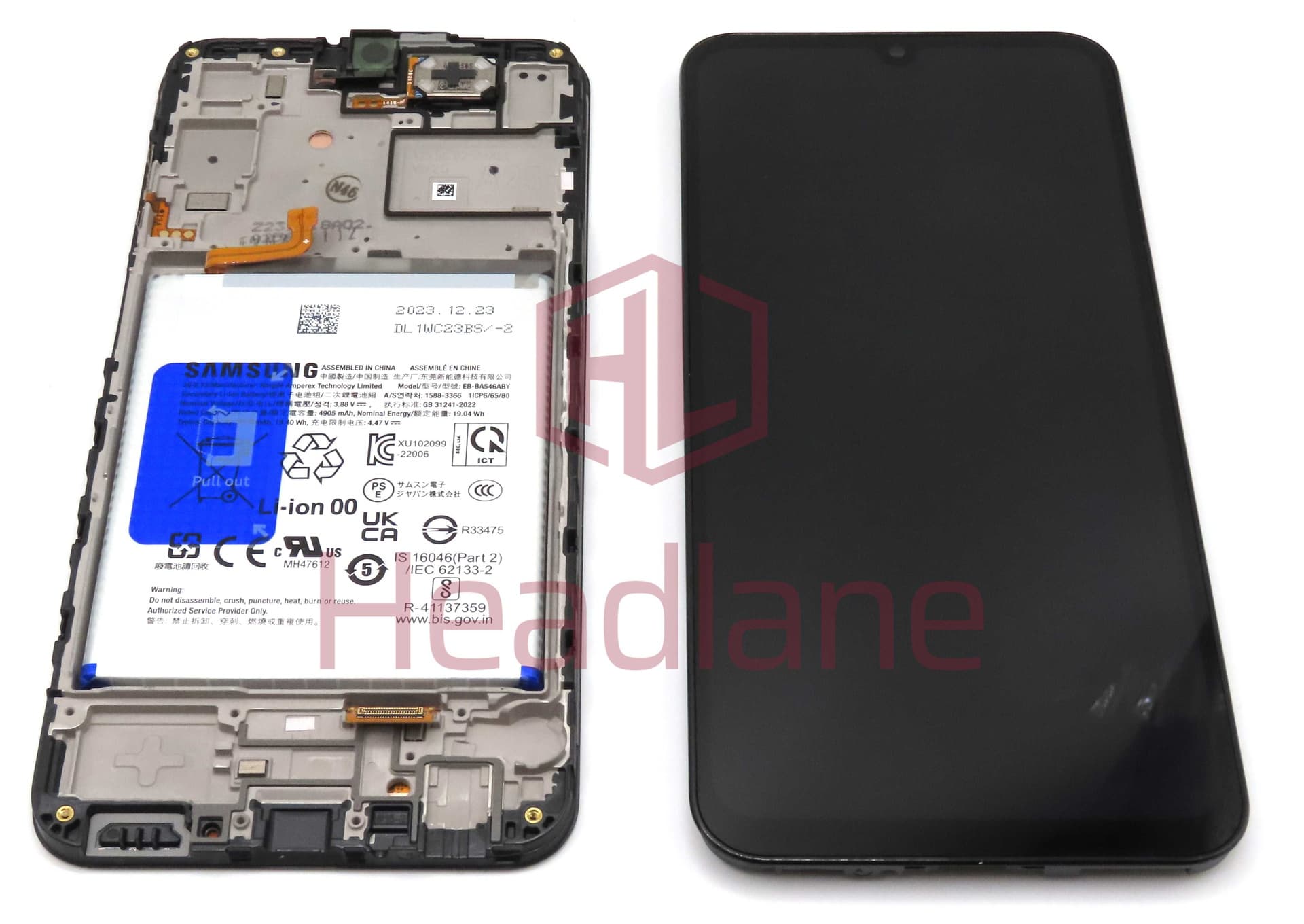 Samsung SM-A256 Galaxy A25 5G LCD Display / Screen + Touch + Battery - GH82-33216A