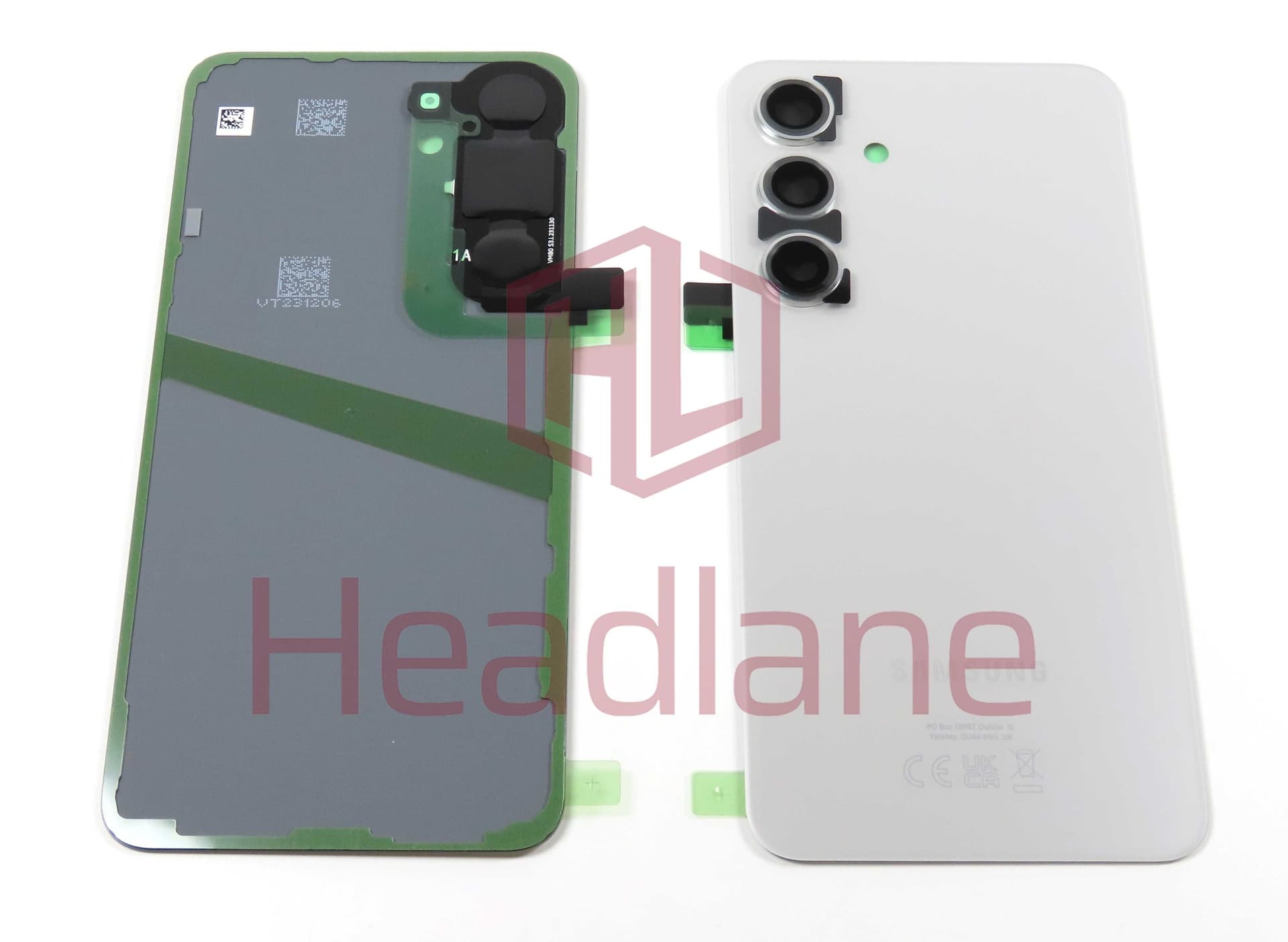 Samsung SM-S921 Galaxy S24 Back / Battery Cover - Marble Grey - GH82-33101B - Samsung Replacement Part