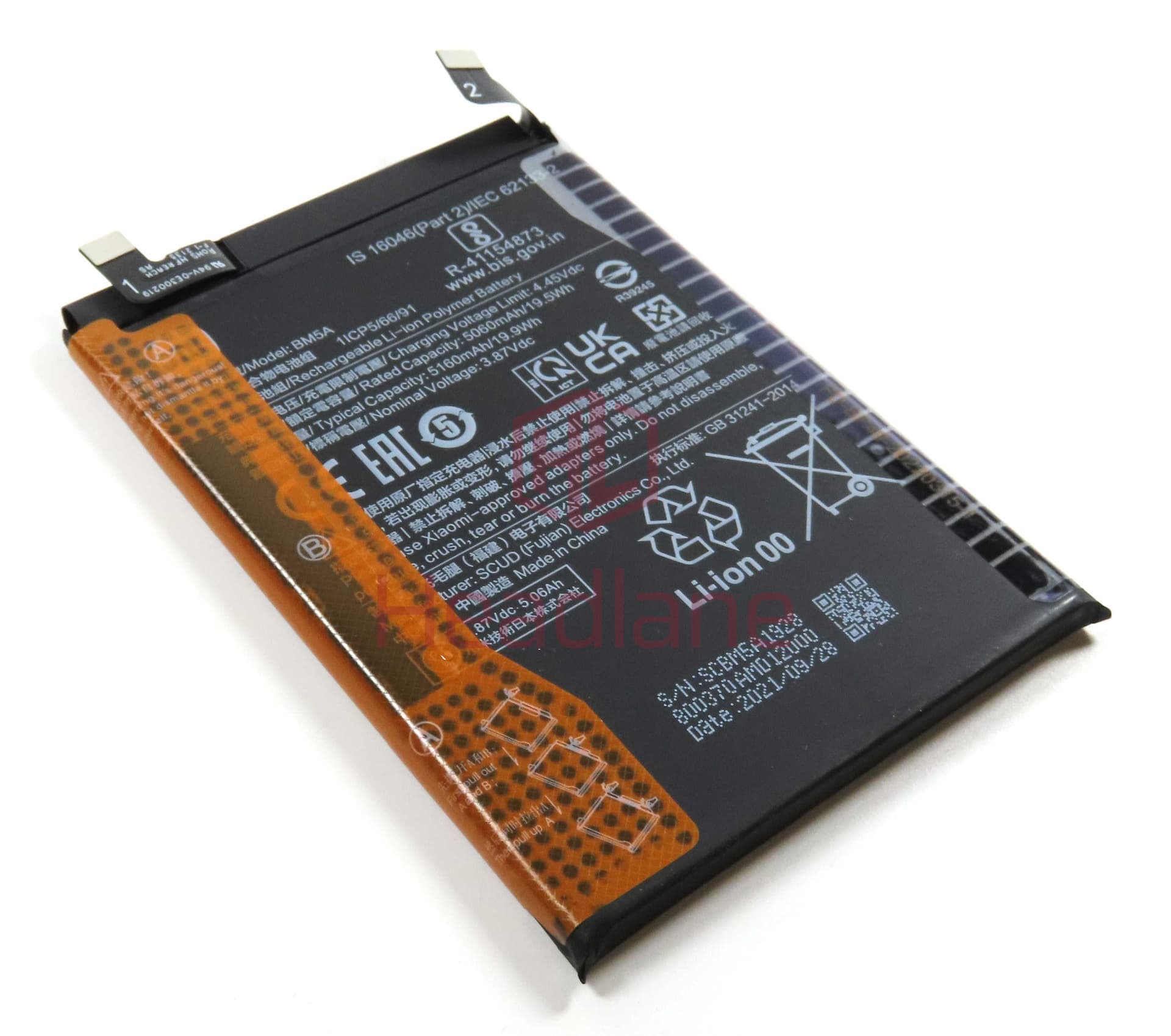 Xiaomi Redmi Note 11 Pro / 5G BM5A 5160mAh Battery - 4602000022LM - Xiaomi Replacement Part